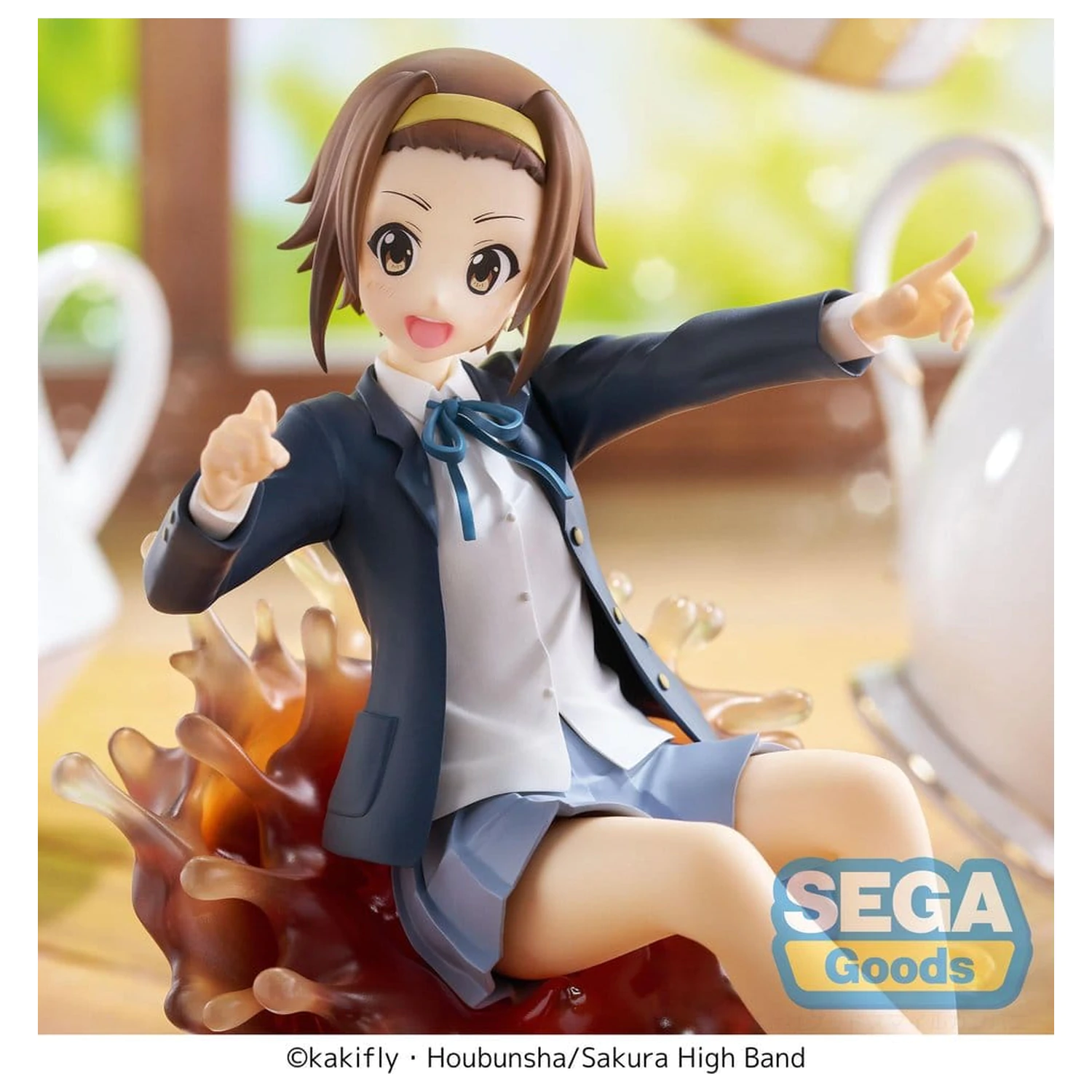 K-ON! Luminasta PVC Figura Ritsu Tainaka 15 cm fotografija proizvoda