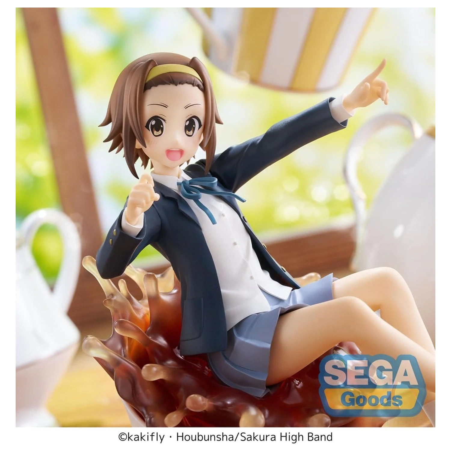 K-ON! Luminasta PVC Figura Ritsu Tainaka 15 cm fotografija proizvoda