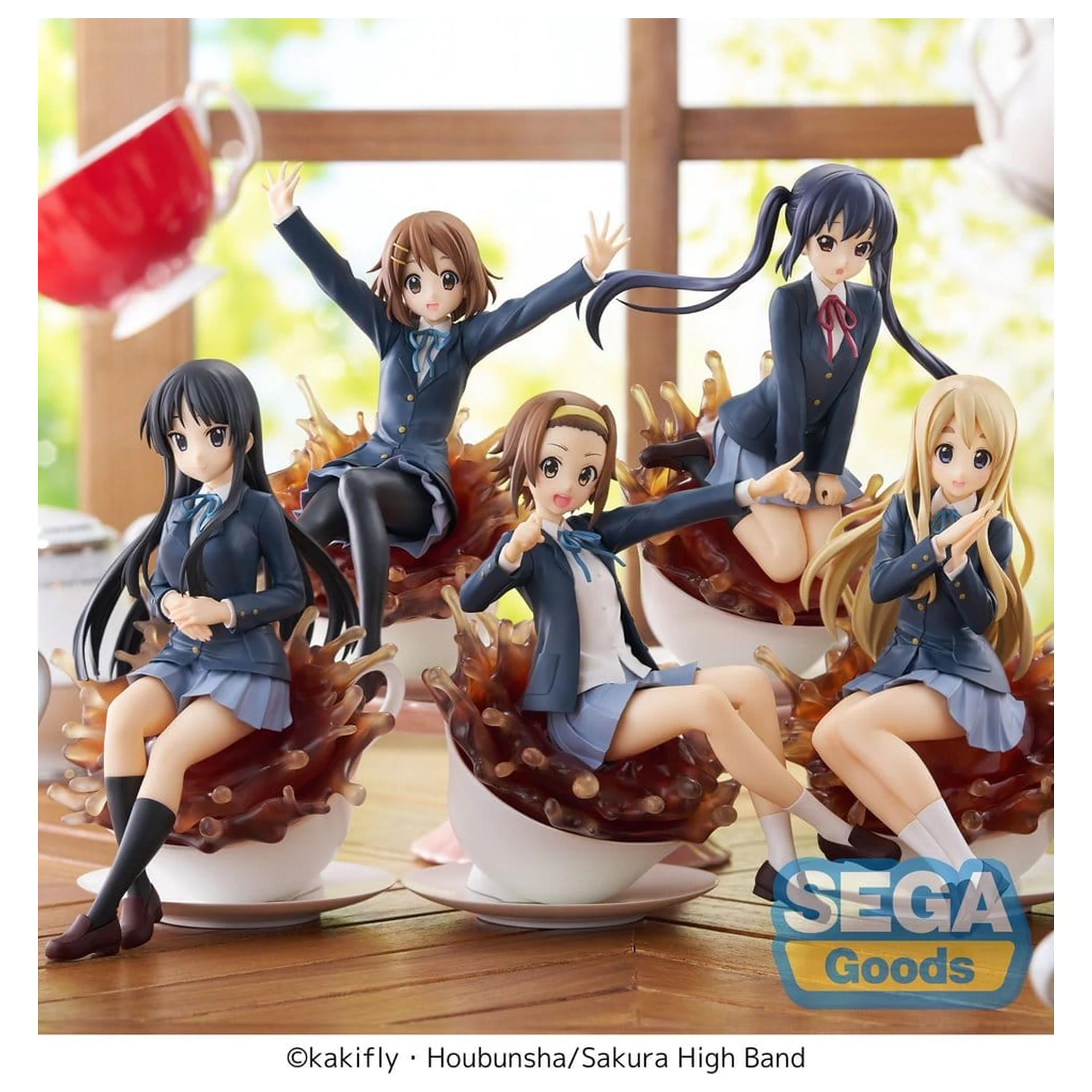 K-ON! Luminasta PVC Figura Ritsu Tainaka 15 cm fotografija proizvoda