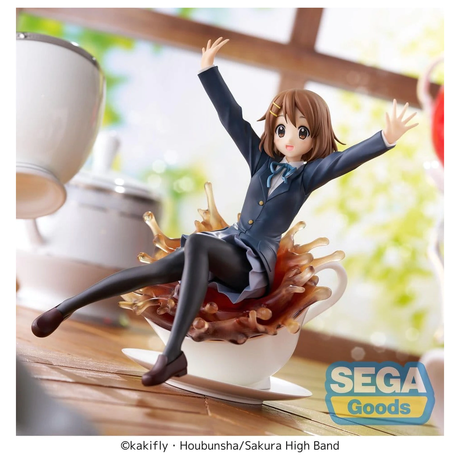 K-On! Luminasta PVC Figura Yui Hirasawa 17 cm fotografija proizvoda