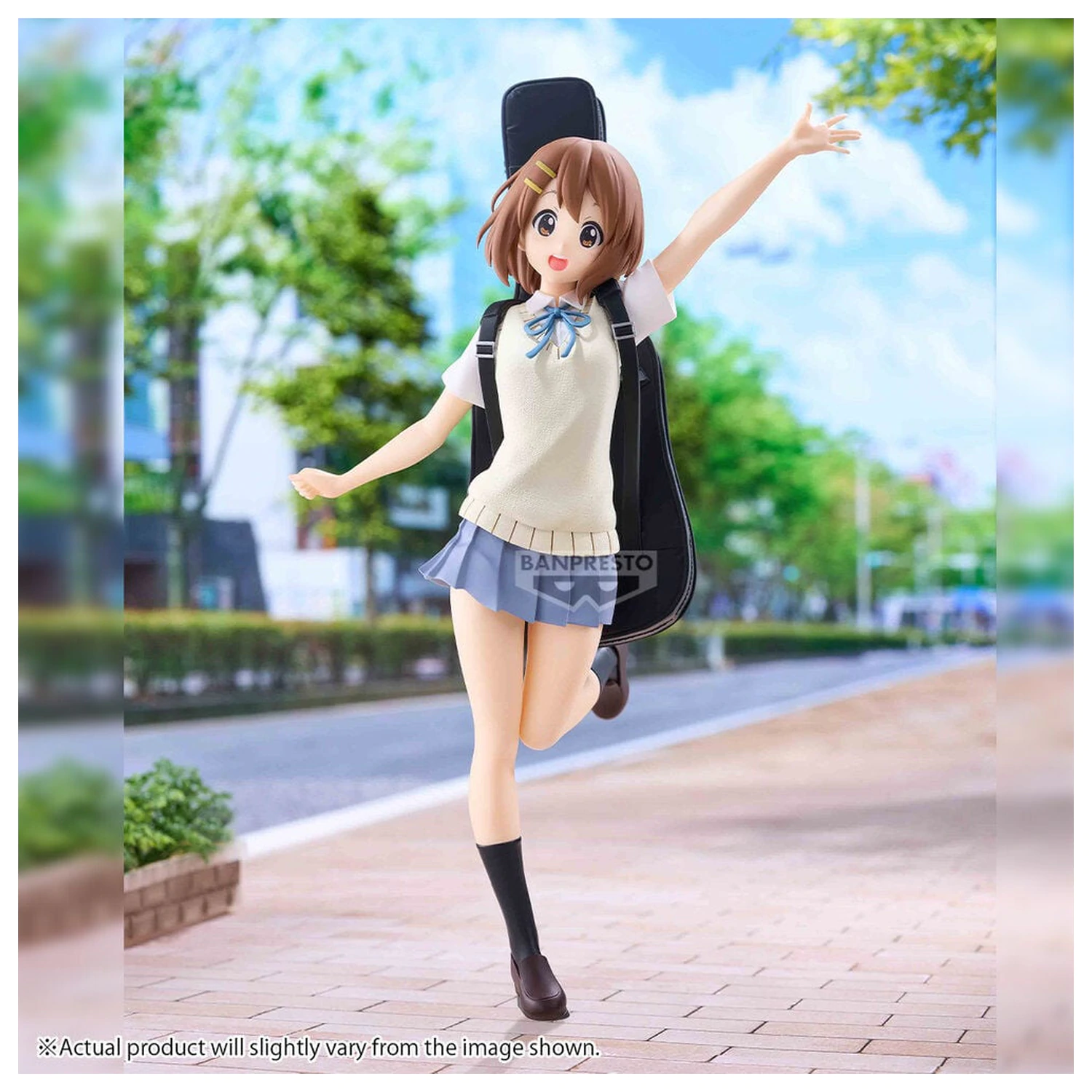 K-ON!! SQ Figura Yui Hirasawa figura 25cm fotografija proizvoda