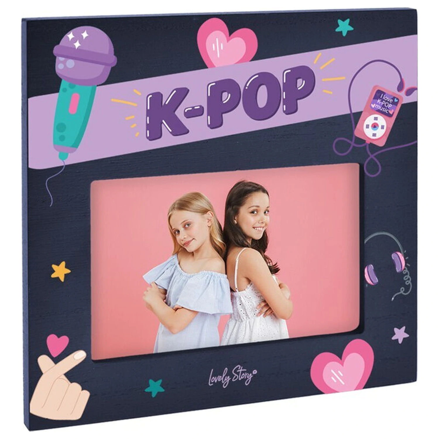 K-Pop Dark Blue okviri za fotografije fotografija proizvoda