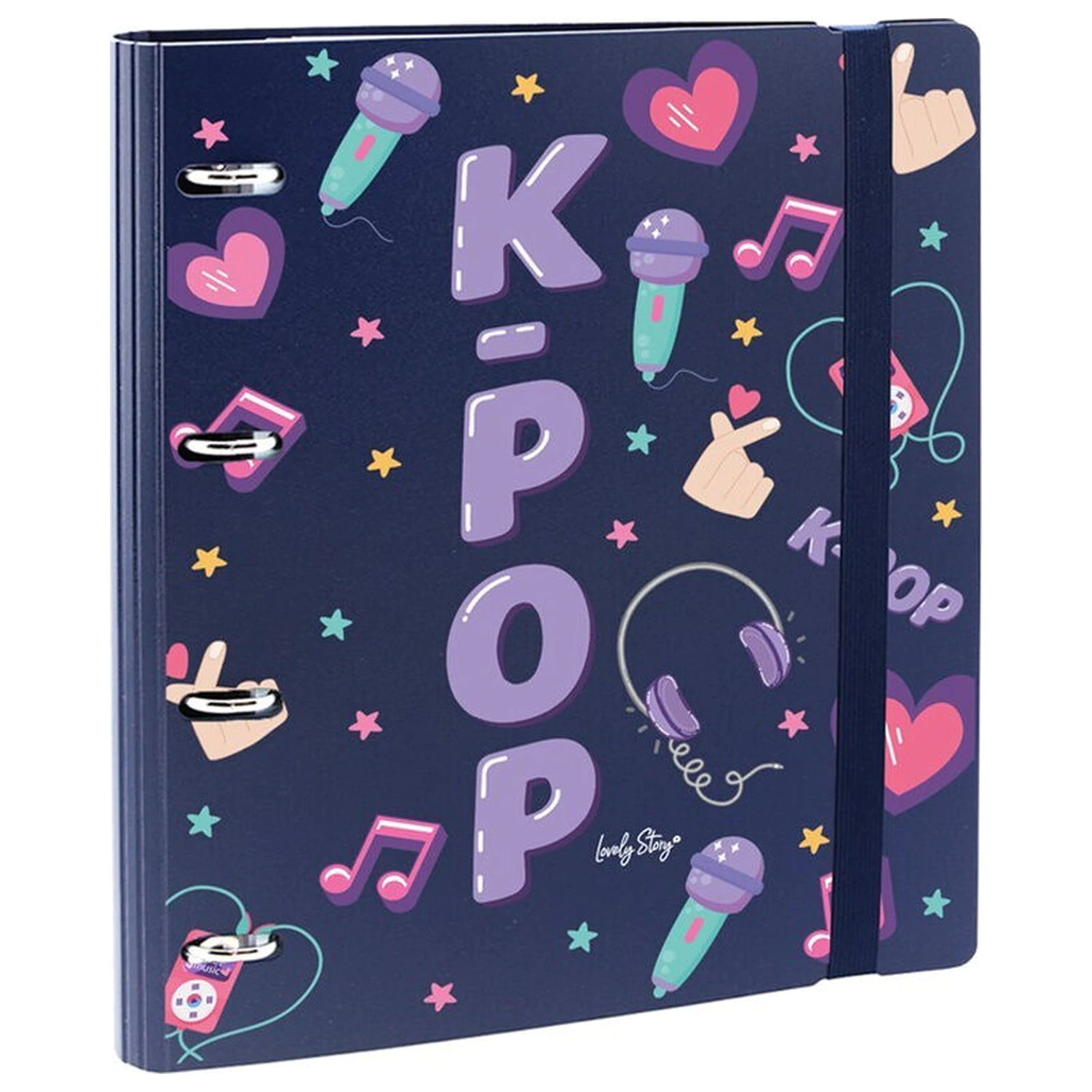 K-Pop tamnoplava pametna mapa fotografija proizvoda