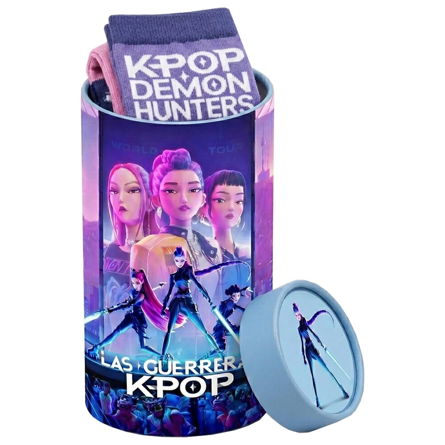 K-Pop Demon Hunter pakiranje od 3 para čarapa fotografija proizvoda
