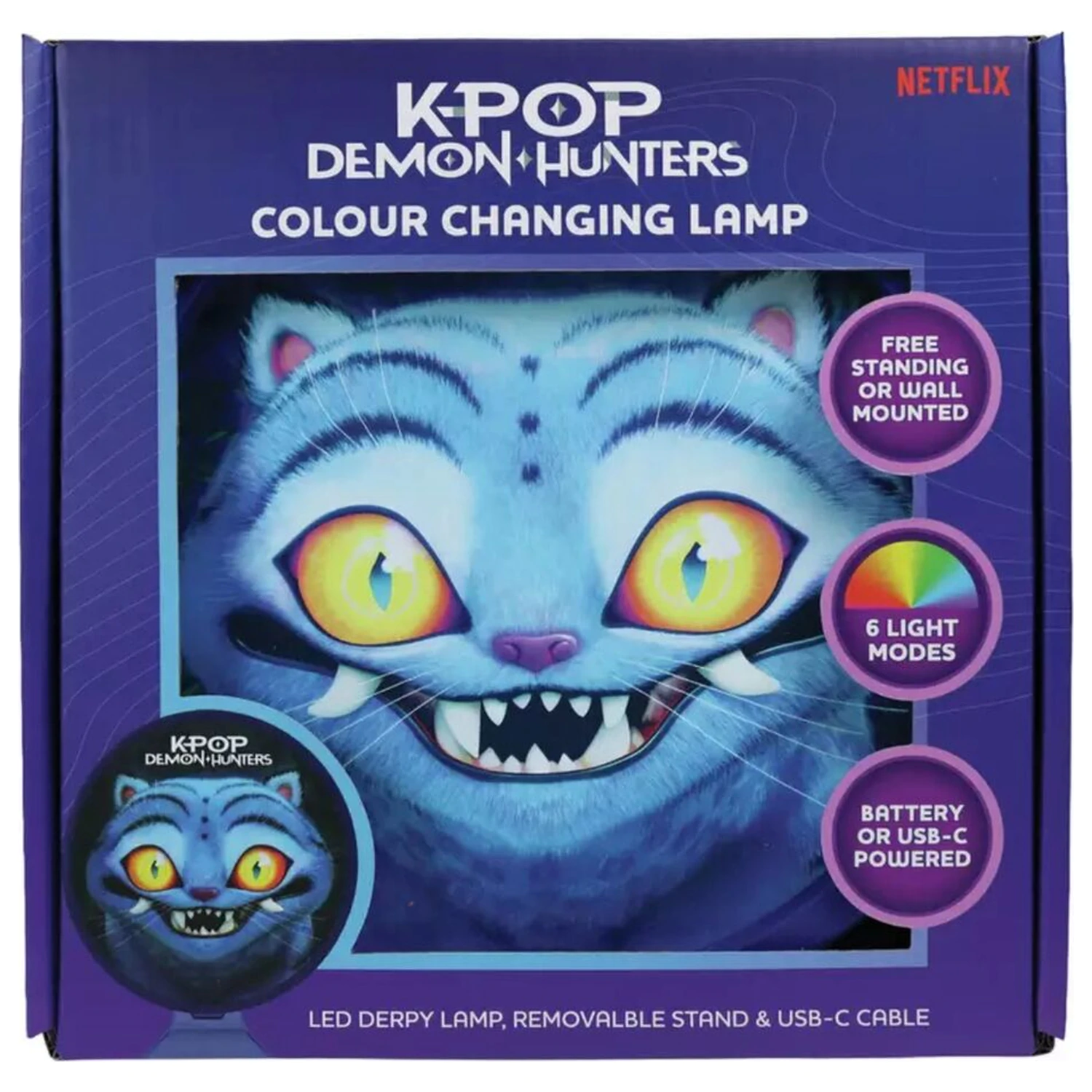 K-pop Demon Hunters Derpy LED lampa fotografija proizvoda