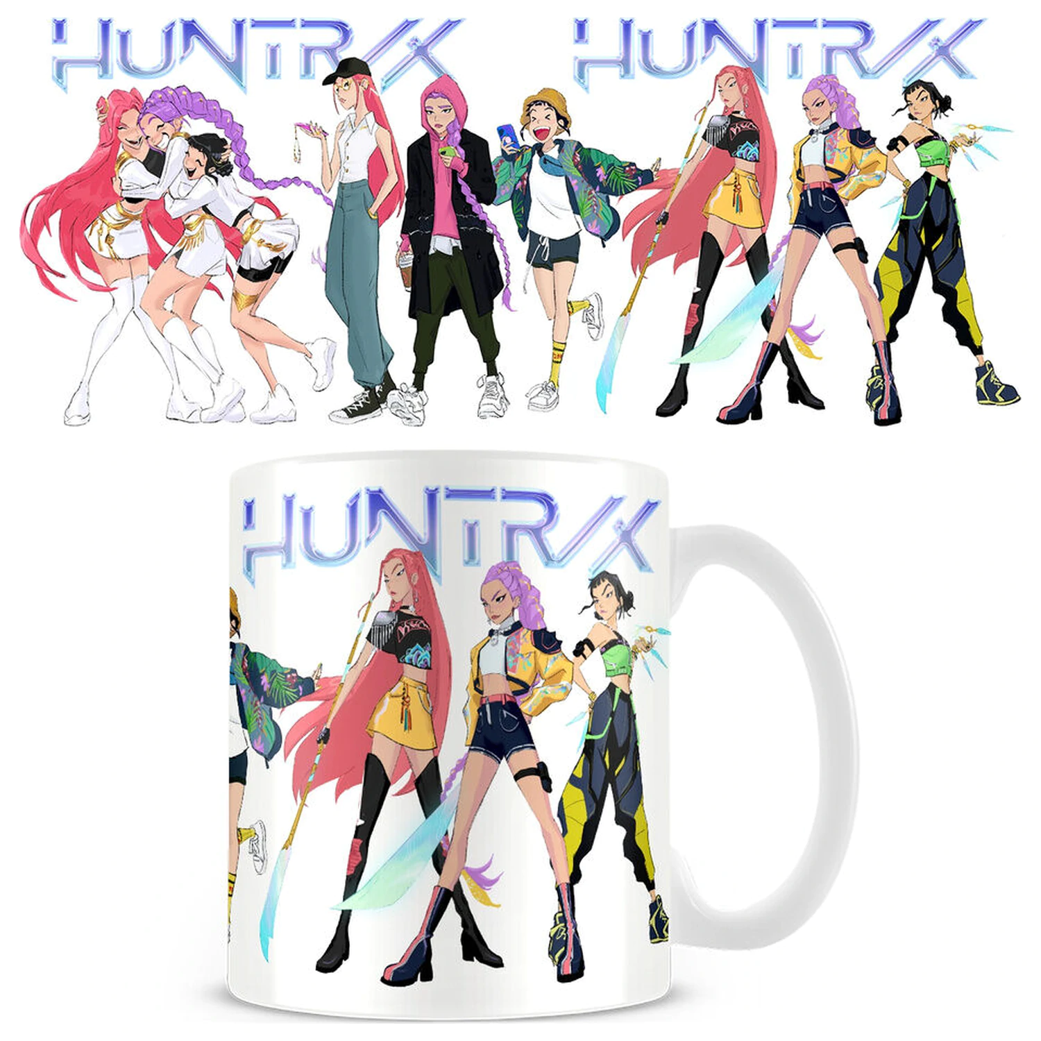 K-Pop Demon Hunters Huntrix šalica 325ml fotografija proizvoda