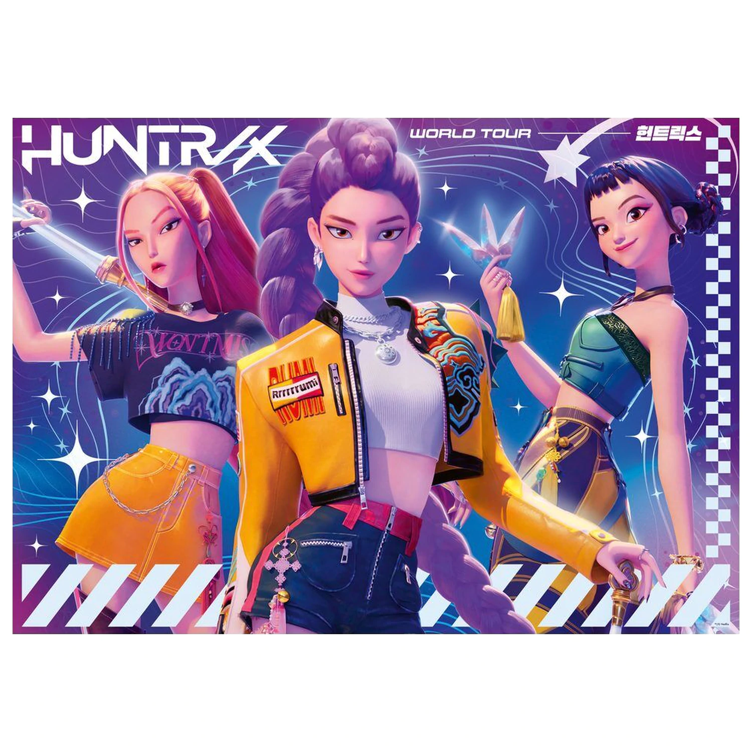 K-Pop Demon Hunters slagalica 125 kom. fotografija proizvoda