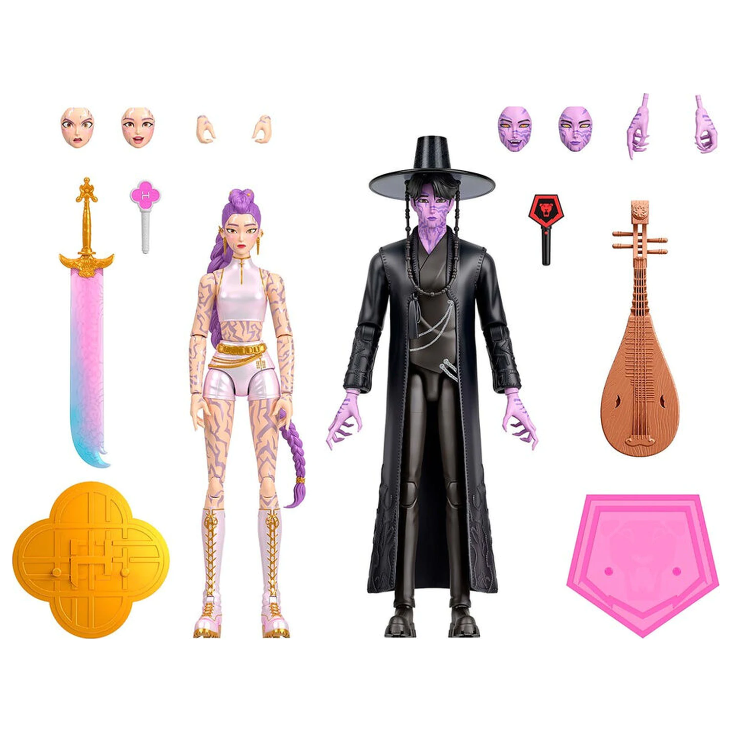 K-Pop Demon Hunters Rumi & Jinu paket od 2 figure, 15cm fotografija proizvoda