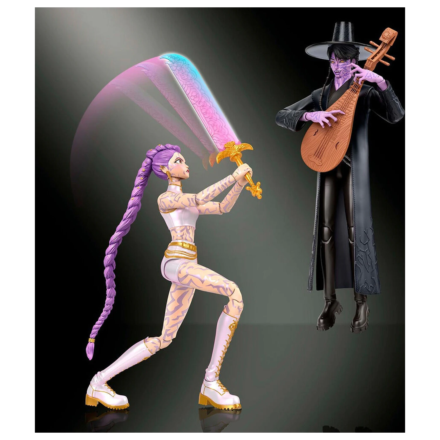 K-Pop Demon Hunters Rumi & Jinu paket od 2 figure, 15cm fotografija proizvoda