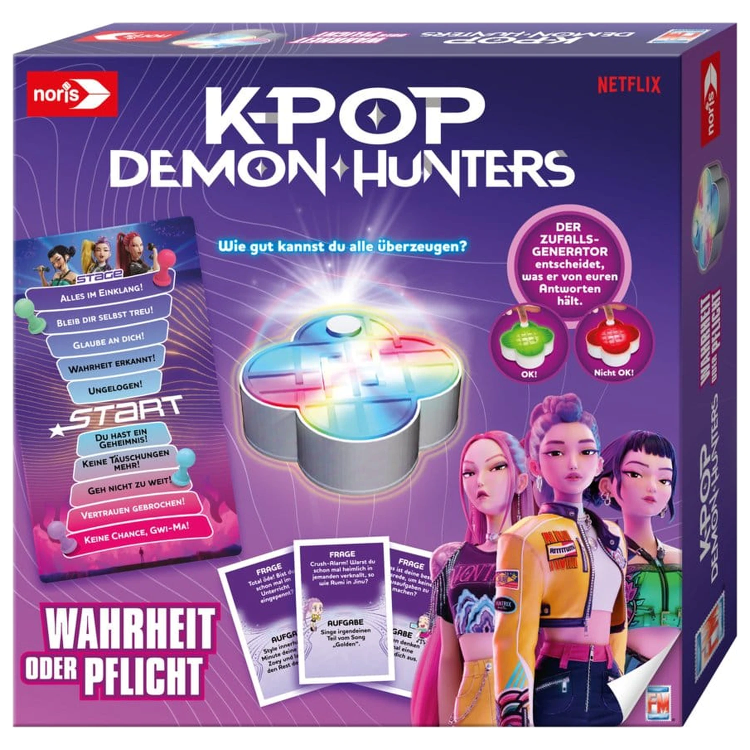K-POP Demon Hunters društvena igra njemačka verzija fotografija proizvoda