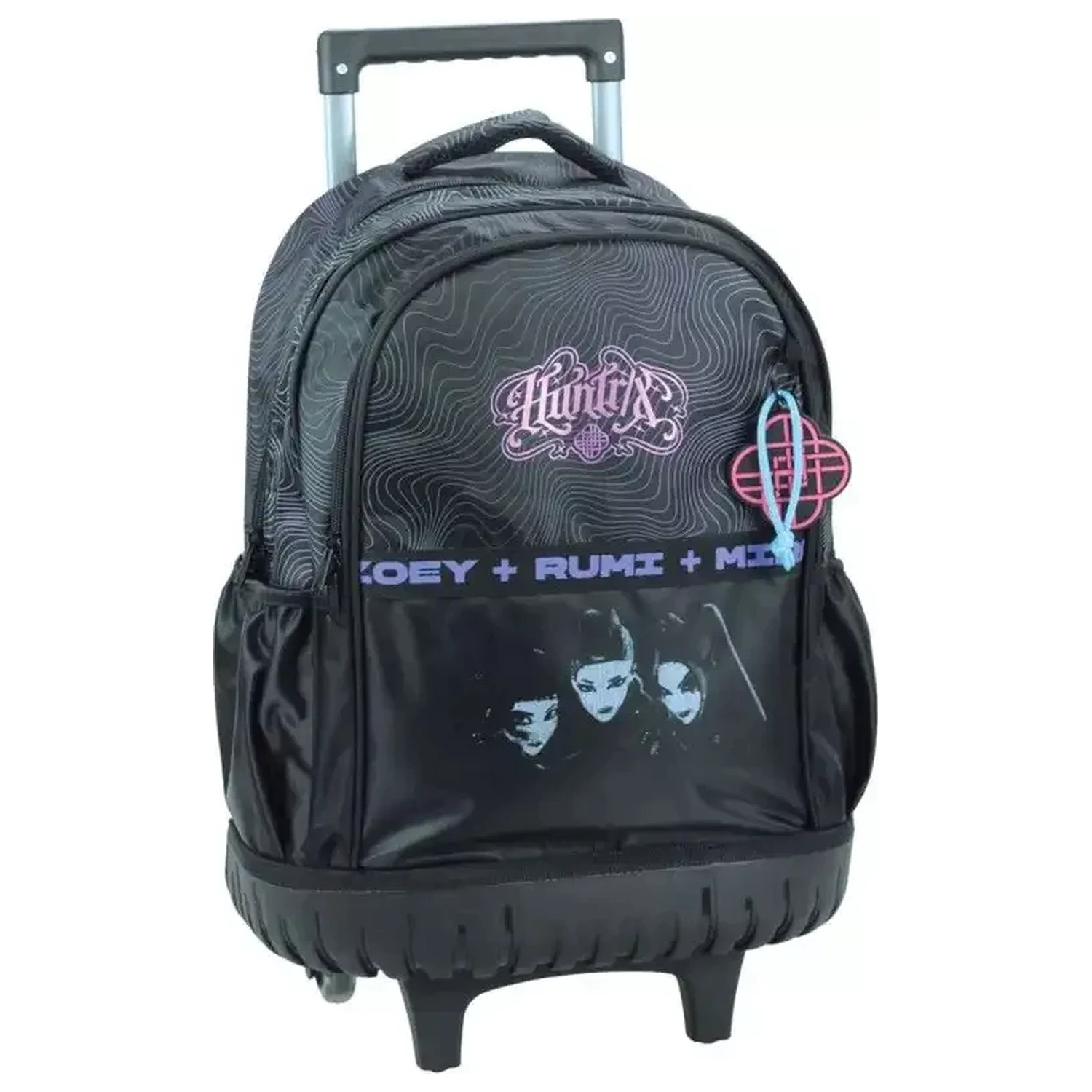 K-pop Demon Hunters crni Premium Rolling školska torba, 46 cm fotografija proizvoda