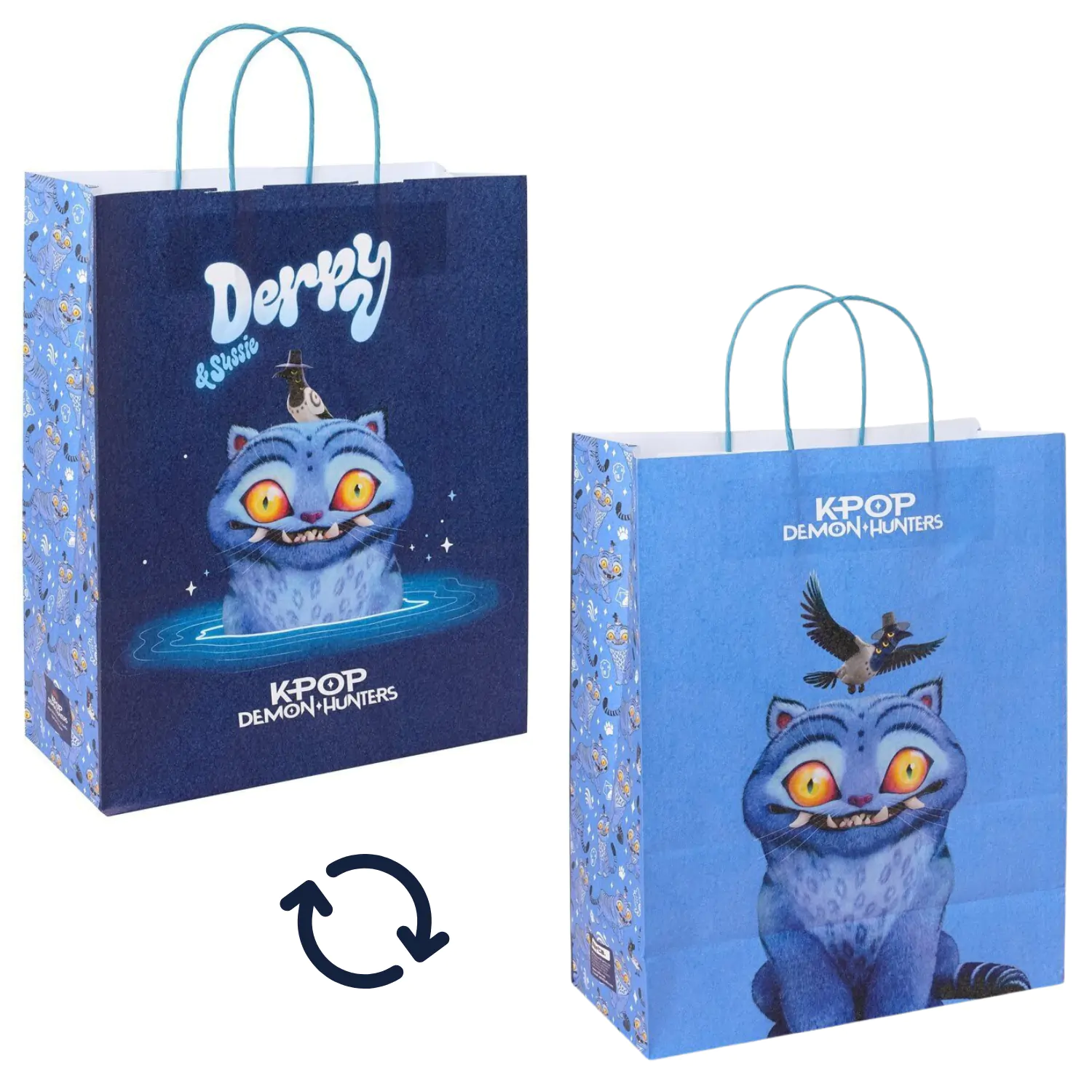 K-pop Demon Slayer Derpy & Sussie papirnata poklon vrećica 40 cm fotografija proizvoda