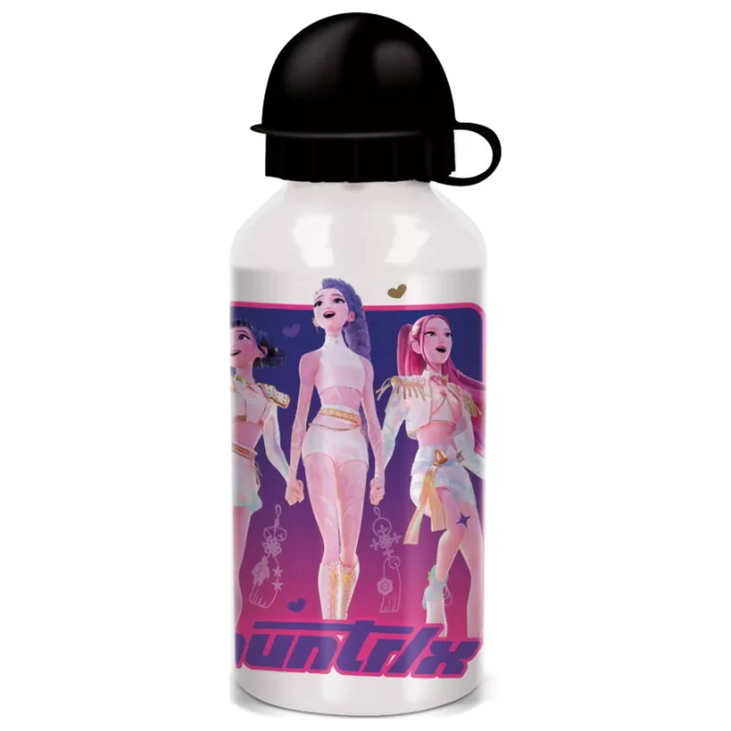 K-pop Demon Hunters Energy aluminijska boca za vodu s čepom za pijenje 400 ml fotografija proizvoda