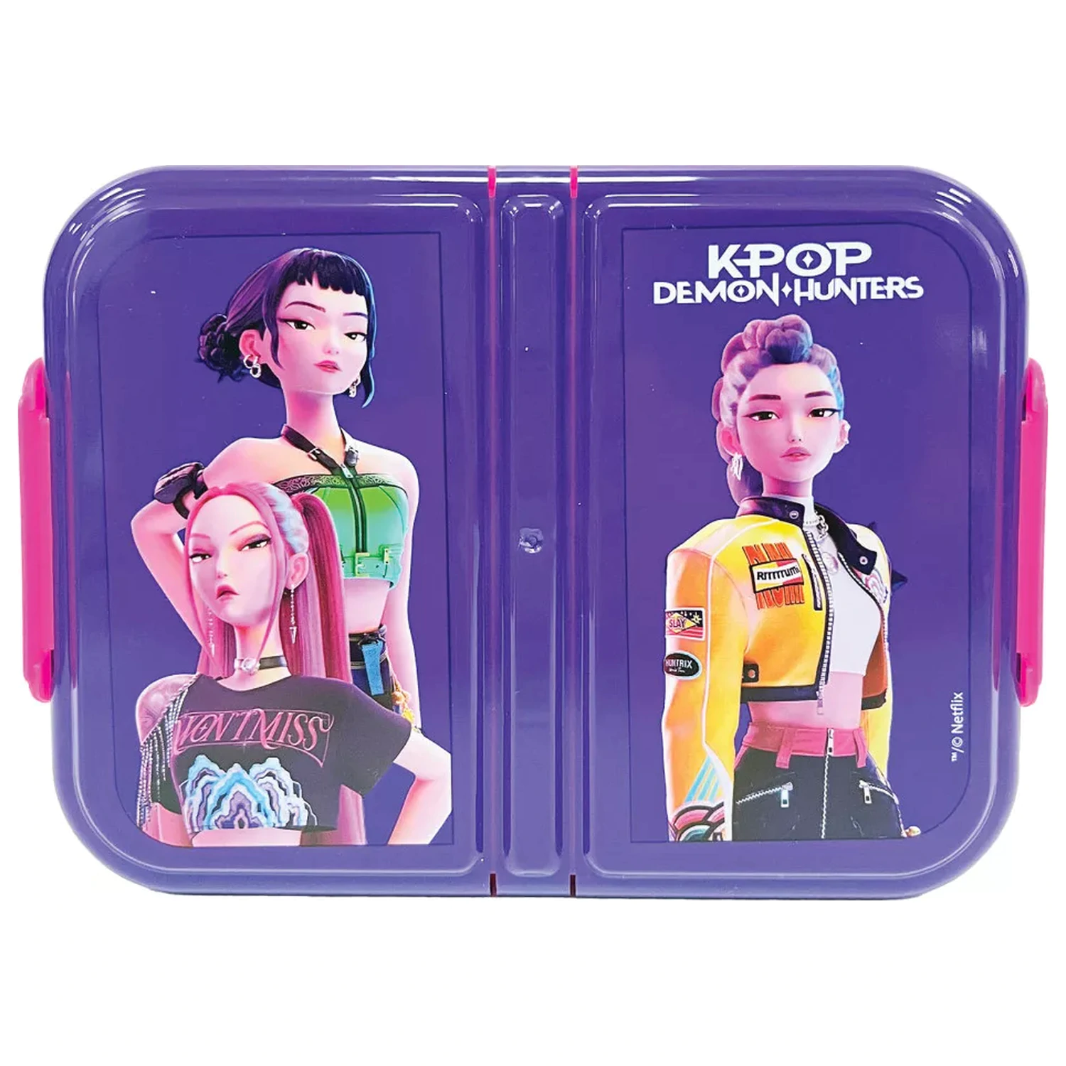 K-pop Demon Hunters Girls Multi-Compartment kutija za ručak, kutija za sendviče fotografija proizvoda