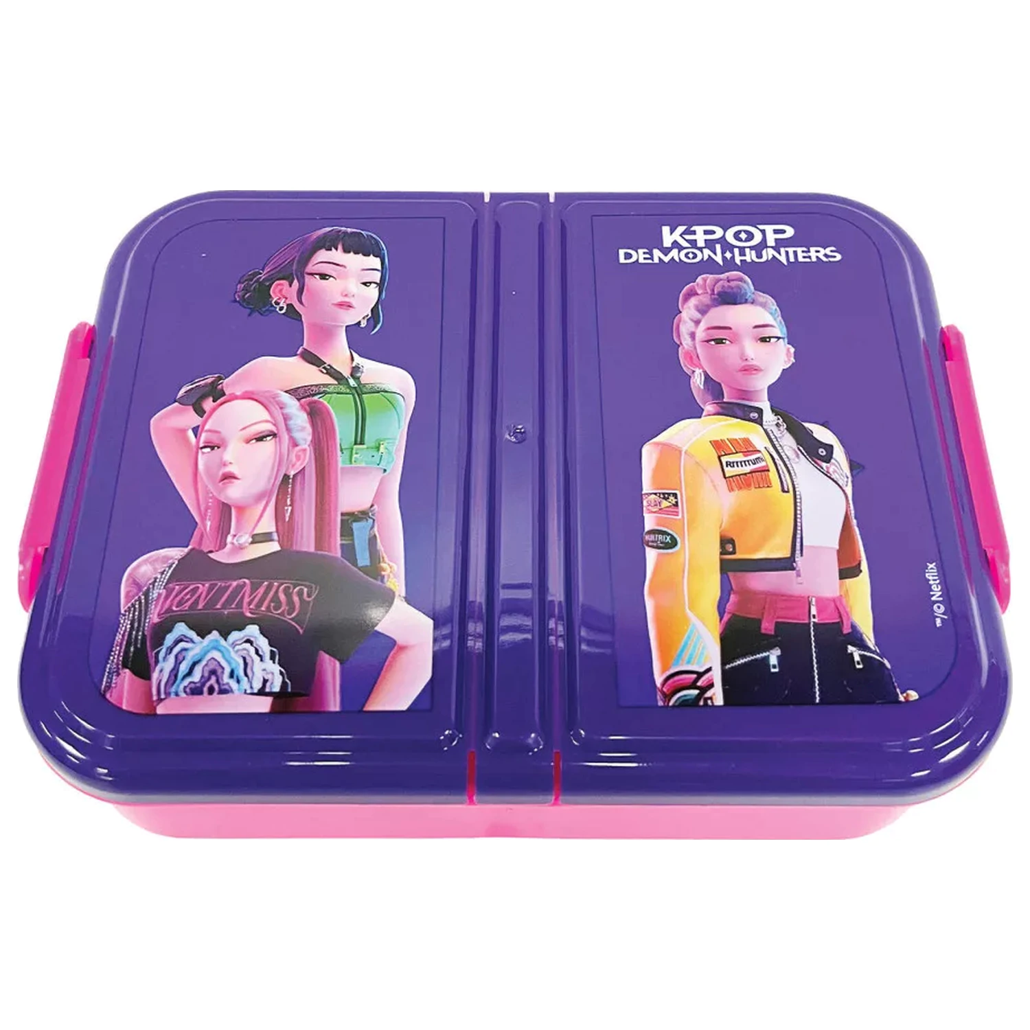 K-pop Demon Hunters Girls Multi-Compartment kutija za ručak, kutija za sendviče fotografija proizvoda