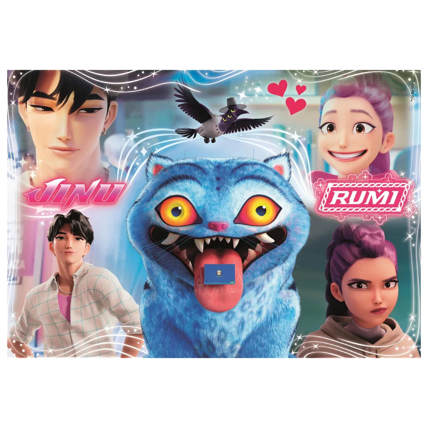 K-pop Demon Hunters Heart Hunter Super puzzle od 104 dijela fotografija proizvoda