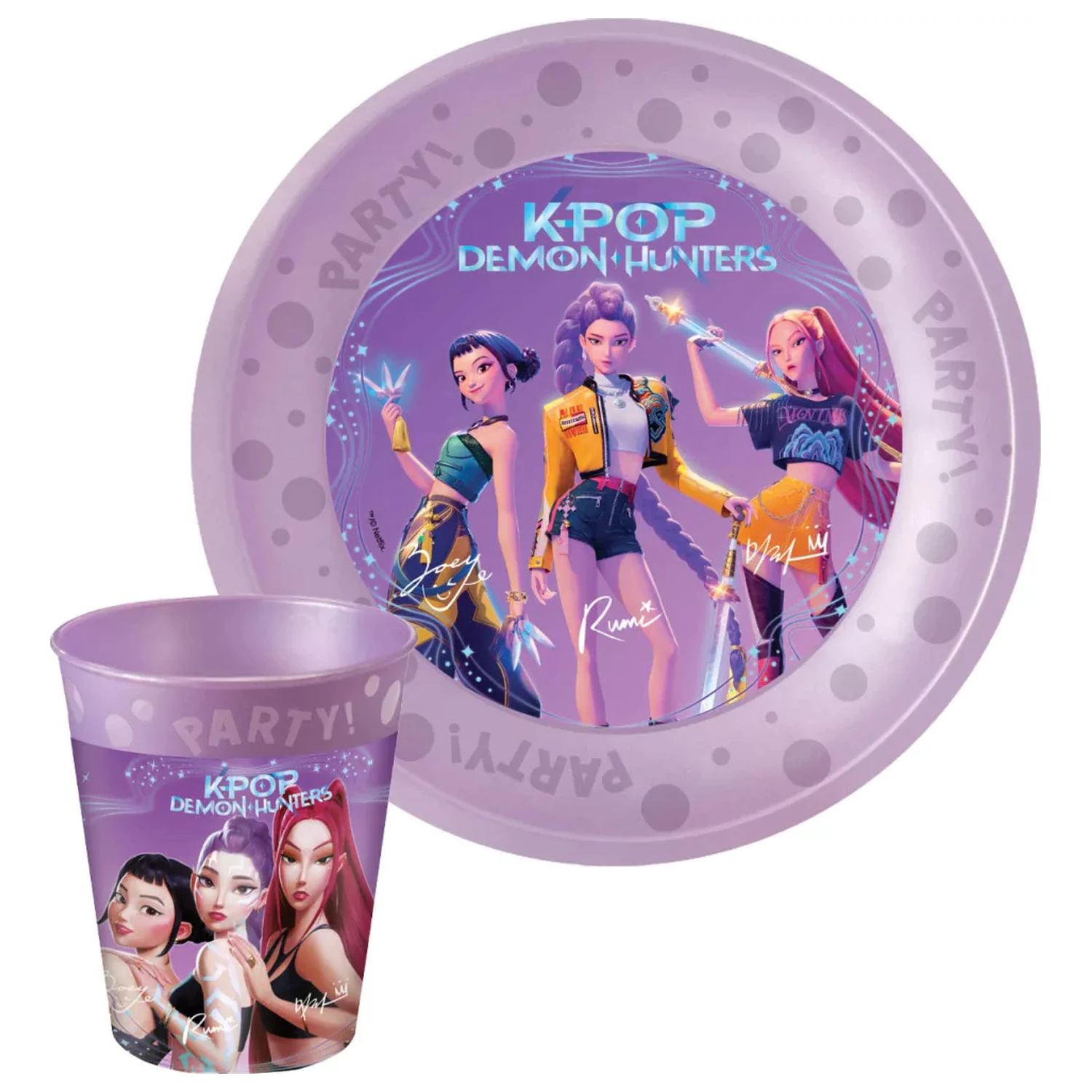 K-pop Demon Hunters Honmoon mikro premium plastični set 8 kom fotografija proizvoda