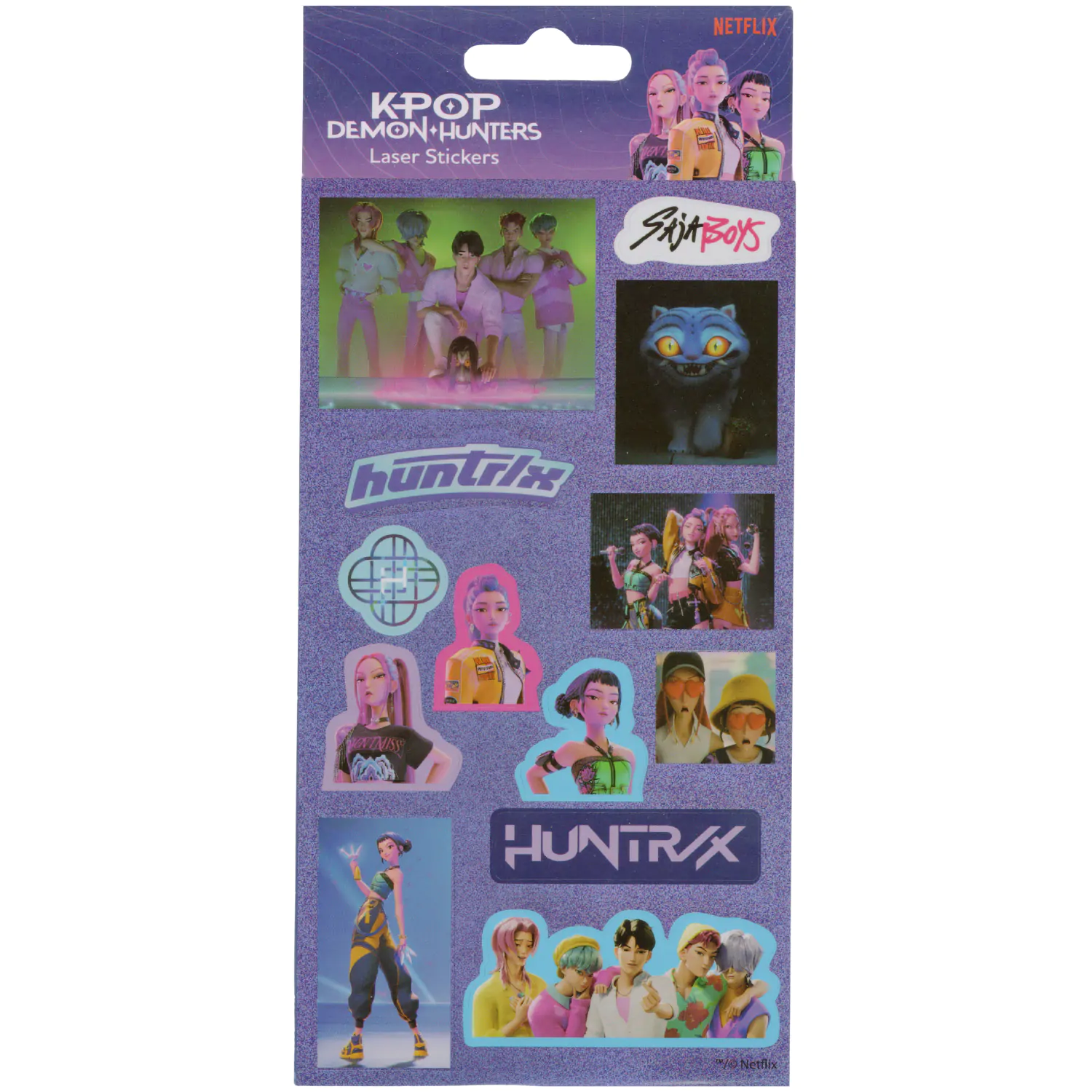 K-pop Demon Slayer Hunter X Huntrix holografska naljepnica fotografija proizvoda