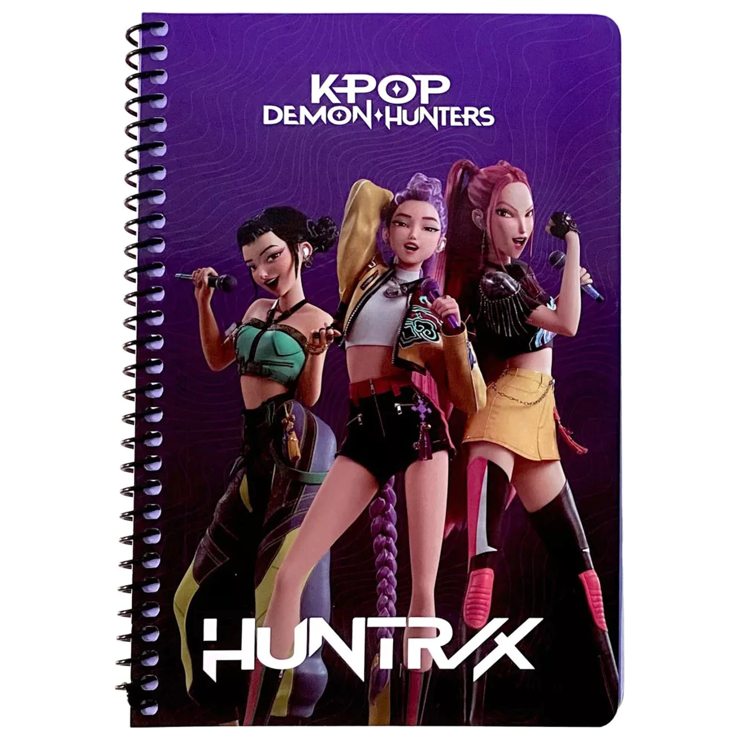 K-pop Demon Hunters Singer Trio B/5 Bilježnica na spirali s crtama, 70 listova fotografija proizvoda