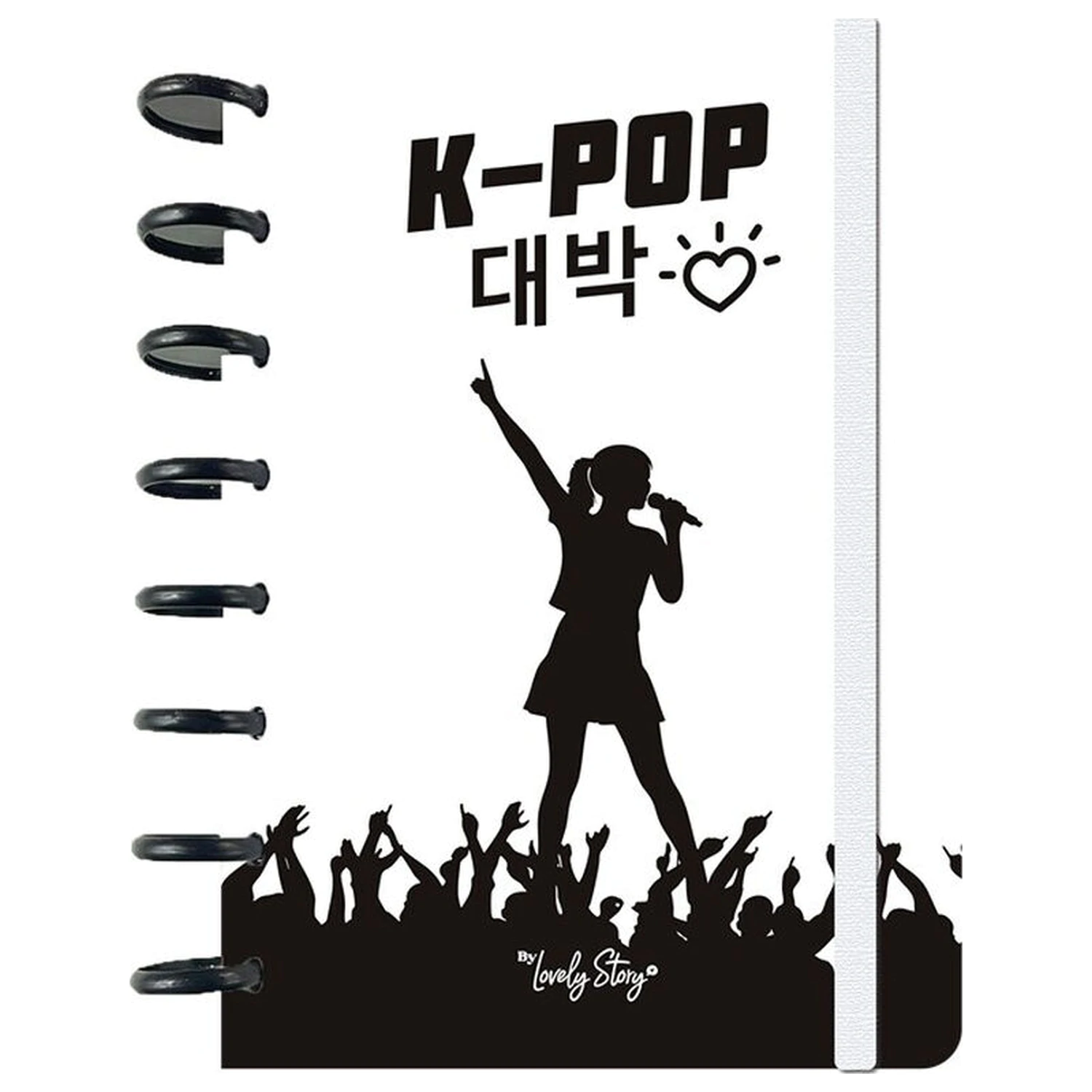 K-Pop Ice A5 bilježnica fotografija proizvoda