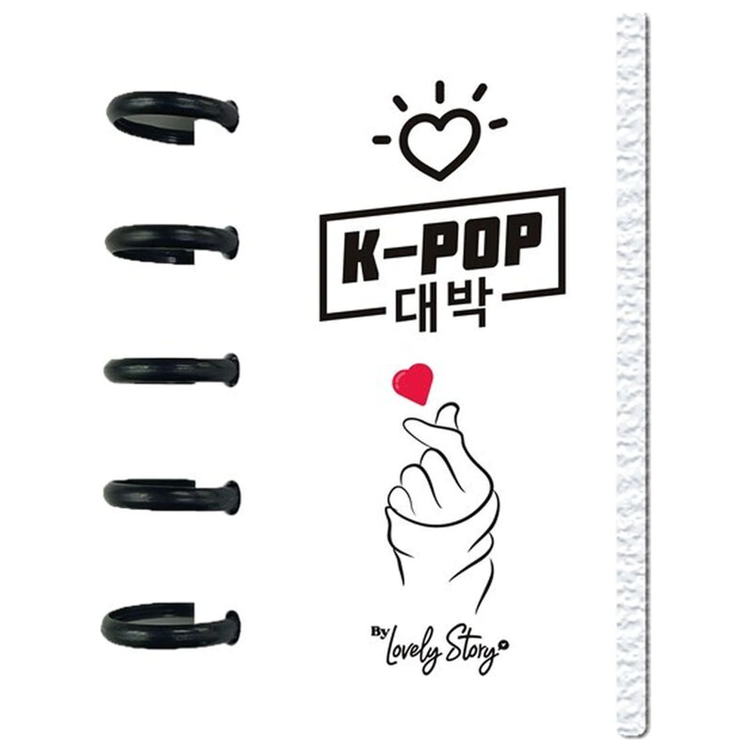 K-Pop Ice A6 bilježnica fotografija proizvoda