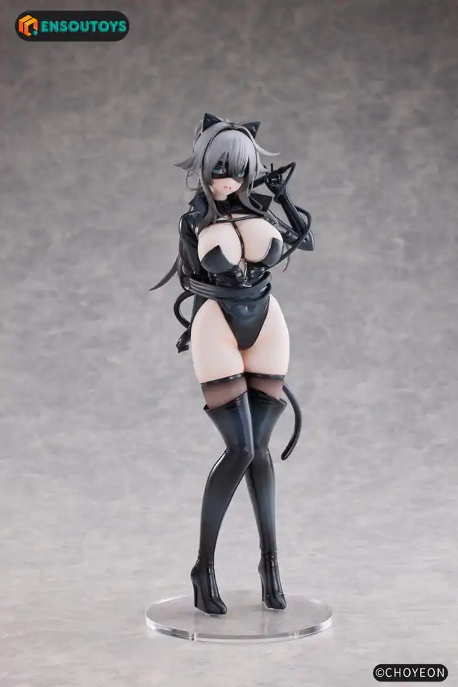 K Pring Original Character Statua 1/6 Cat Woman Happy-chan Izdanje u različitoj boji 27 centimetara fotografija proizvoda
