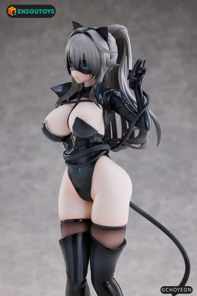 K Pring Original Character Statua 1/6 Cat Woman Happy-chan Izdanje u različitoj boji 27 centimetara fotografija proizvoda