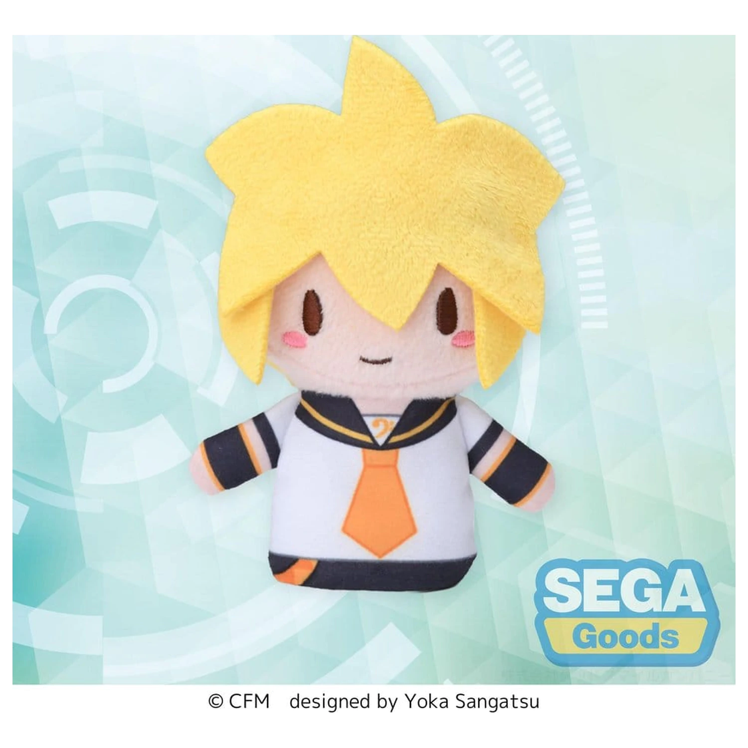 Kagamine Rin & Len Fuwa Petit Plišana Figura Kagamine Len Prst Maskota 10 cm fotografija proizvoda
