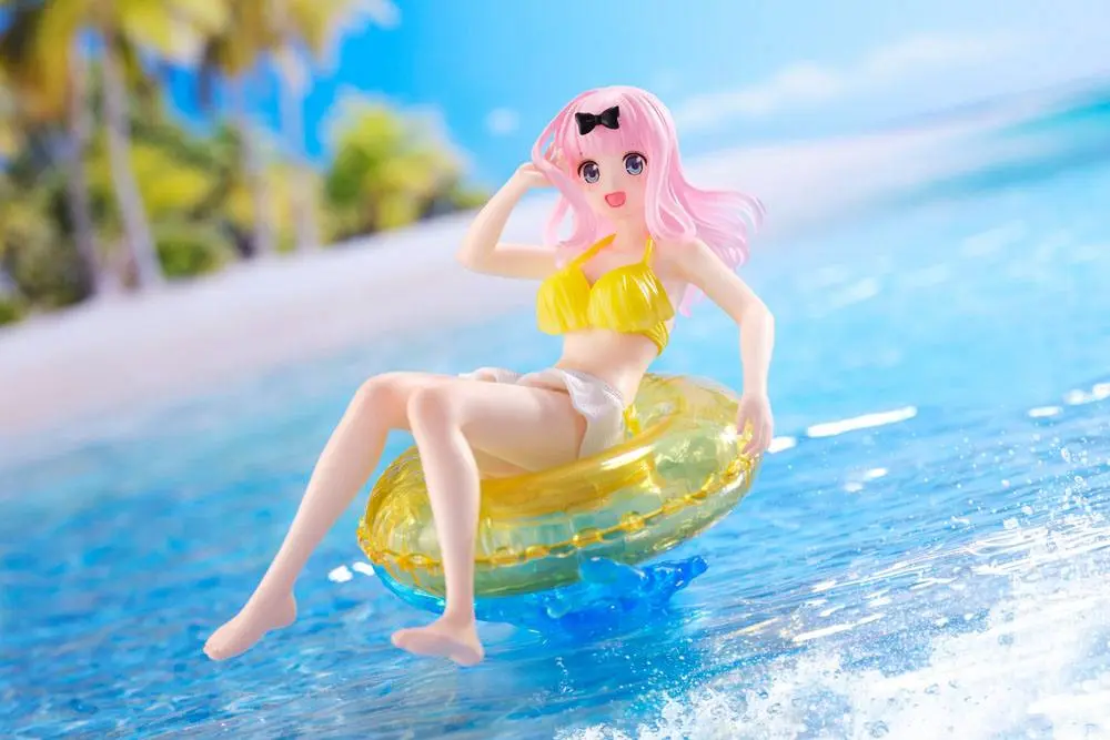 Kaguya-sama: Love is War PVC Statue Ultra Romantic Aqua Float Girls Figure Chika Fujiwara PVC Kip fotografija proizvoda