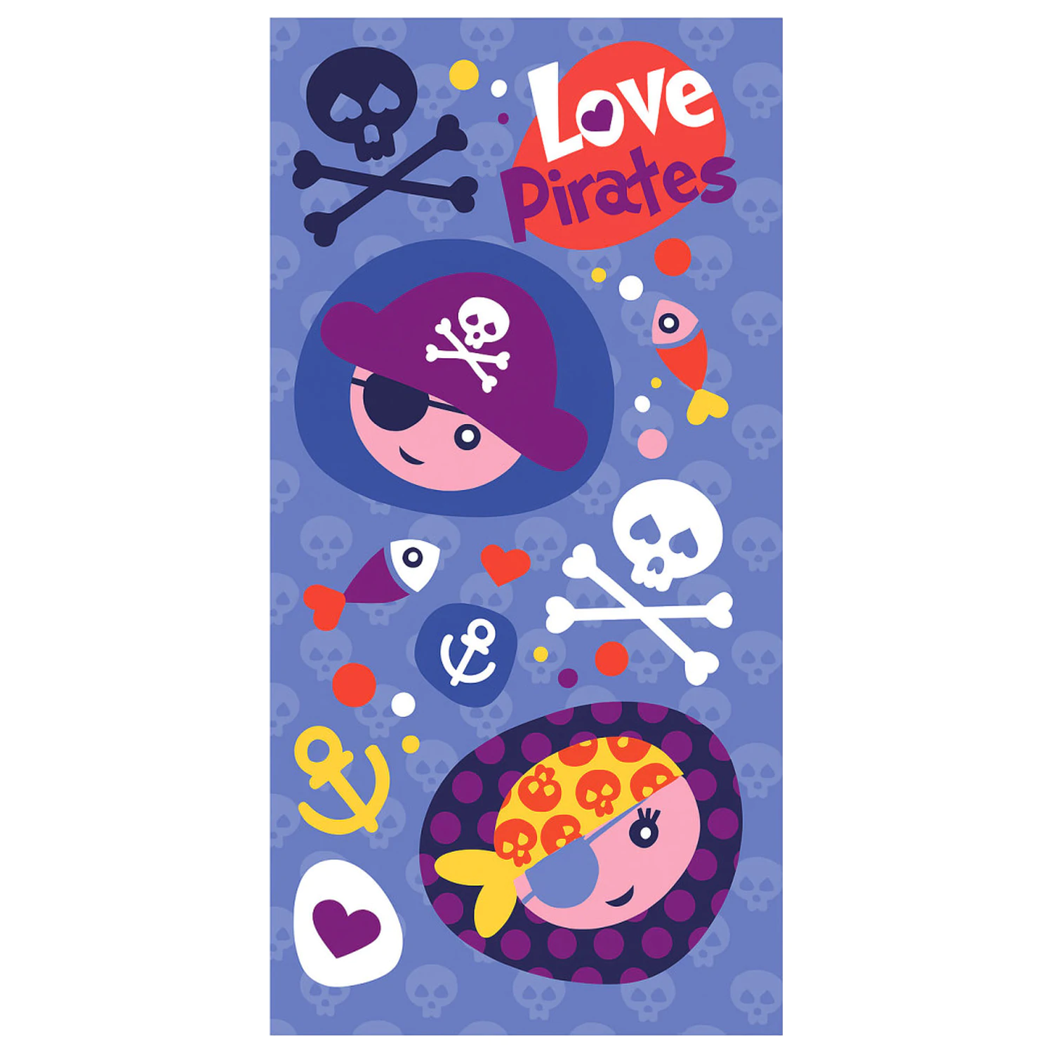 Pirate Love ručnik fotografija proizvoda