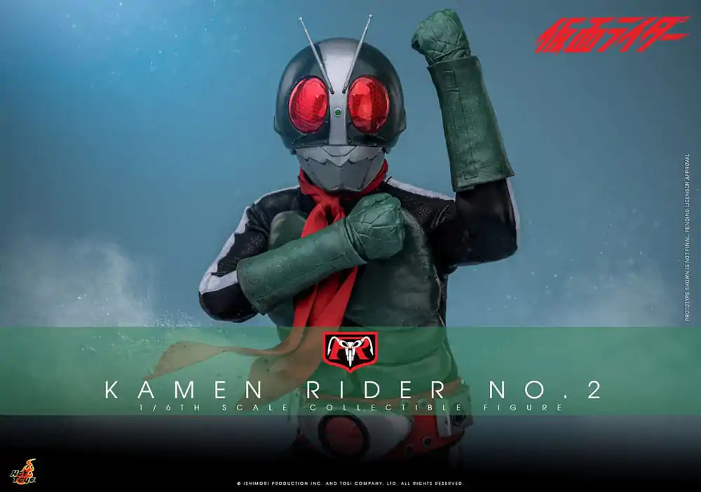 Kamen Rider 1/6 Akcijska Figura Kamen Rider No. 2 30 cm fotografija proizvoda