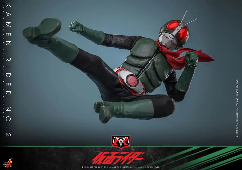 Kamen Rider 1/6 Akcijska Figura Kamen Rider No. 2 30 cm fotografija proizvoda