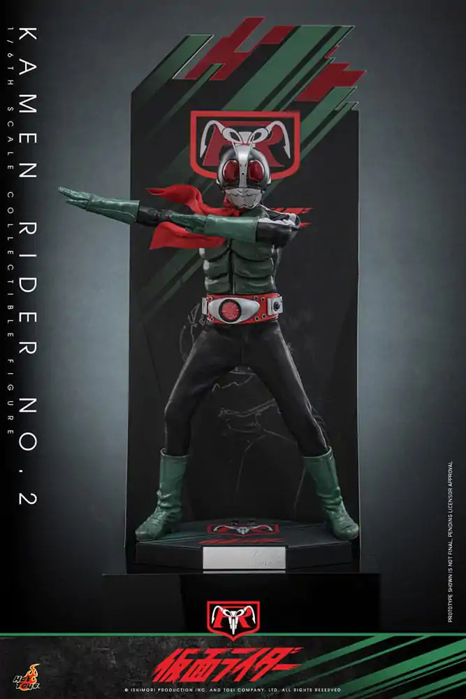 Kamen Rider 1/6 Akcijska Figura Kamen Rider No. 2 30 cm fotografija proizvoda