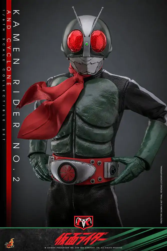 Kamen Rider 1/6 Kamen Rider No. 2 i Cylone 30 cm fotografija proizvoda