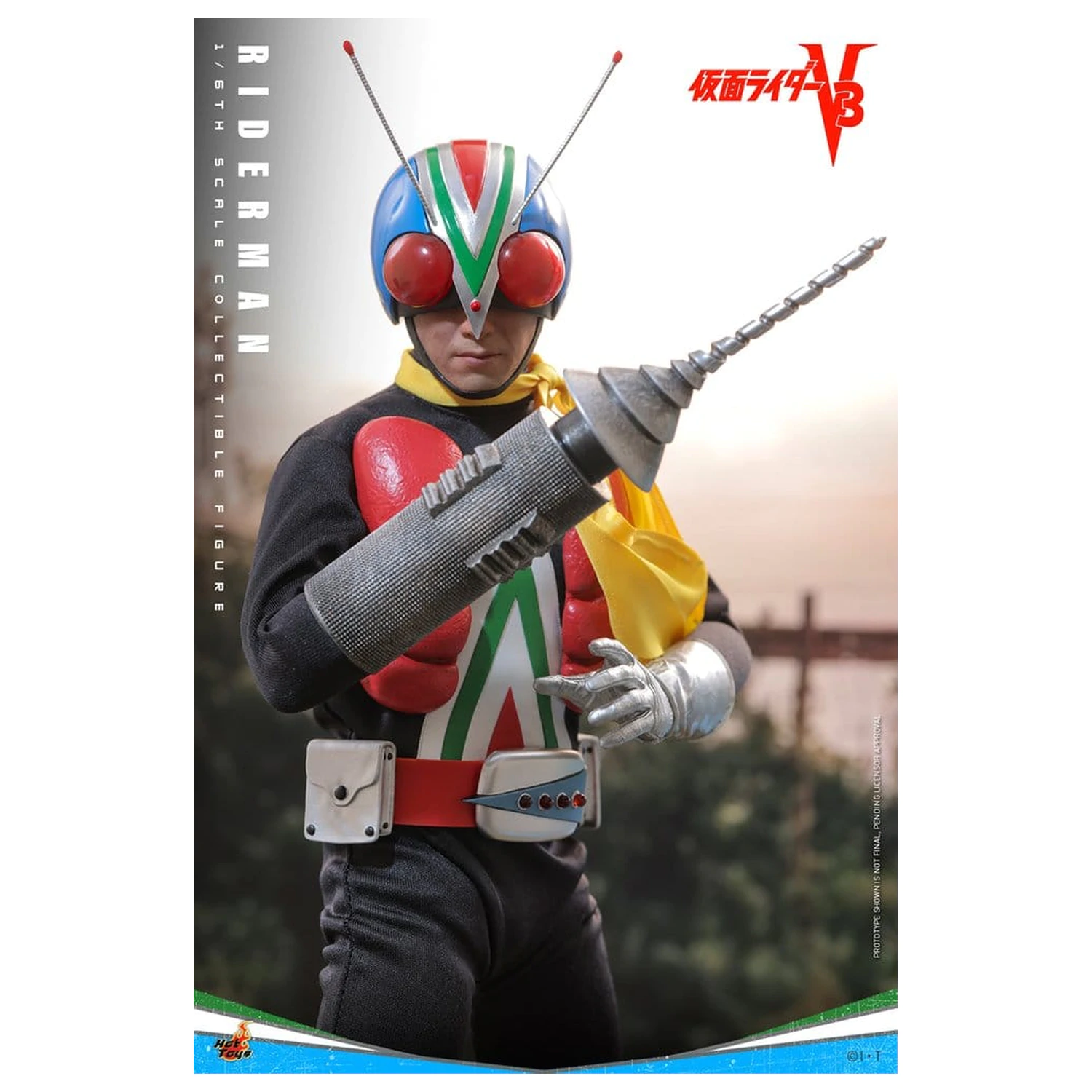 Kamen Rider akcija figura 1/6 Riderman 30 cm fotografija proizvoda