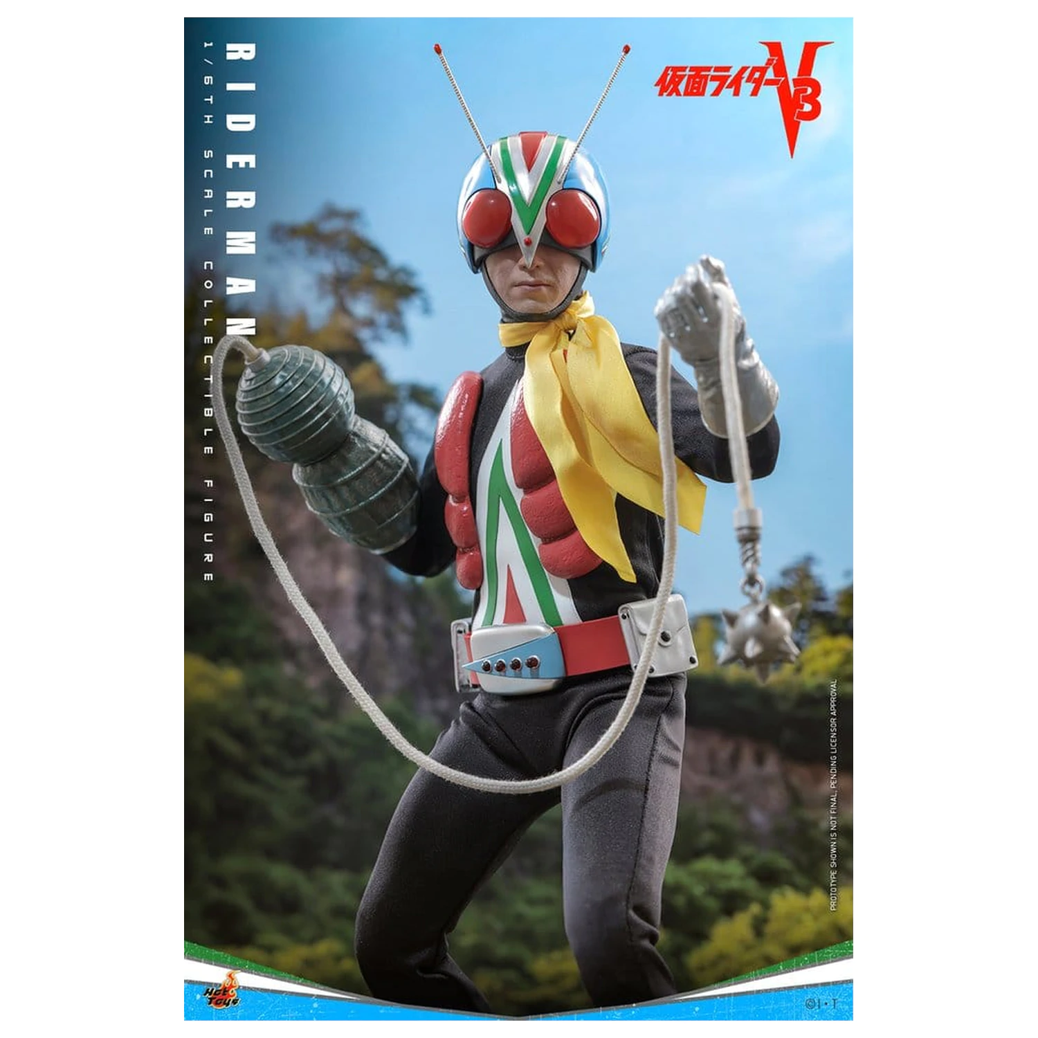 Kamen Rider akcija figura 1/6 Riderman 30 cm fotografija proizvoda
