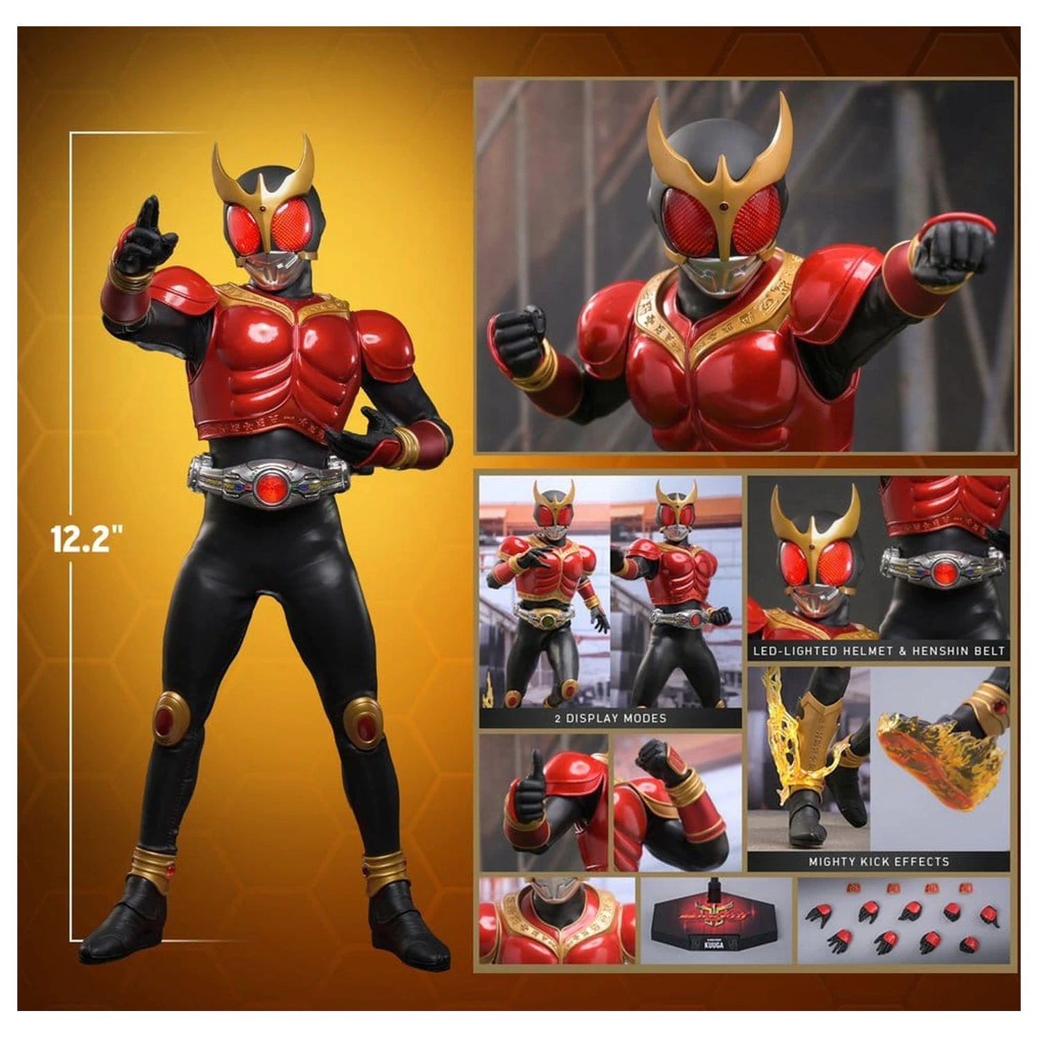 Kamen Rider Akcijska figura 1/6 Kuuga 31 cm fotografija proizvoda