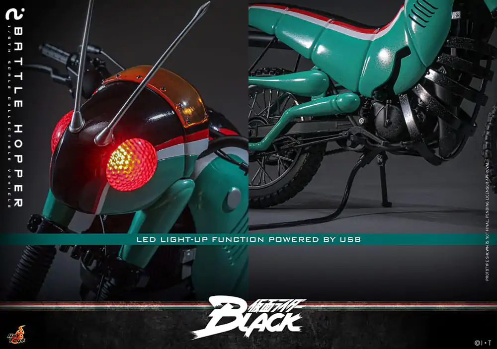 Kamen Rider Black Vozilo 1/6 Battle Hopper 36 cm fotografija proizvoda