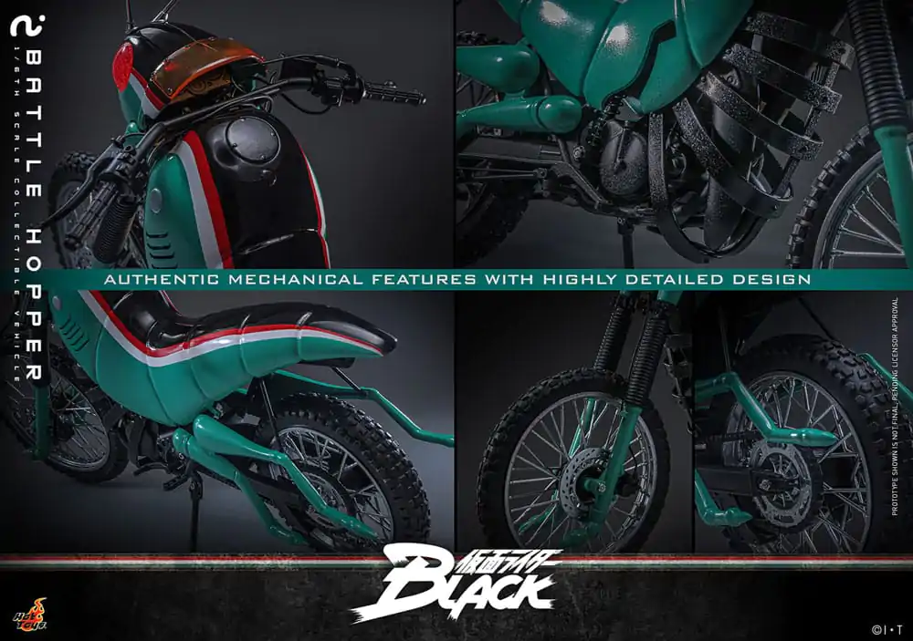 Kamen Rider Black Vozilo 1/6 Battle Hopper 36 cm fotografija proizvoda