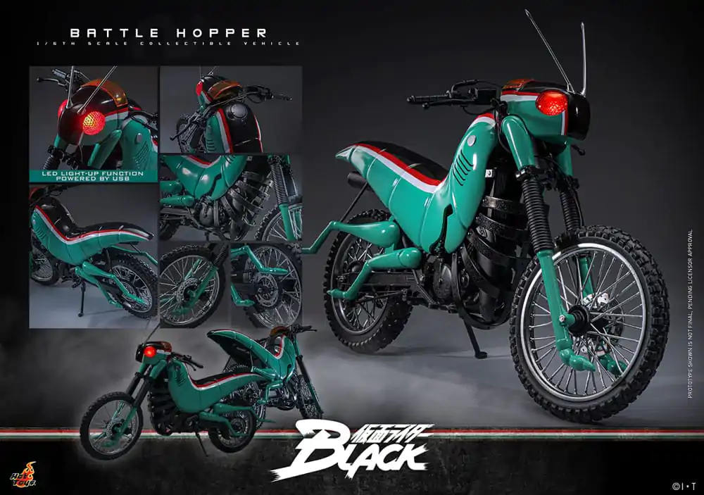 Kamen Rider Black Vozilo 1/6 Battle Hopper 36 cm fotografija proizvoda