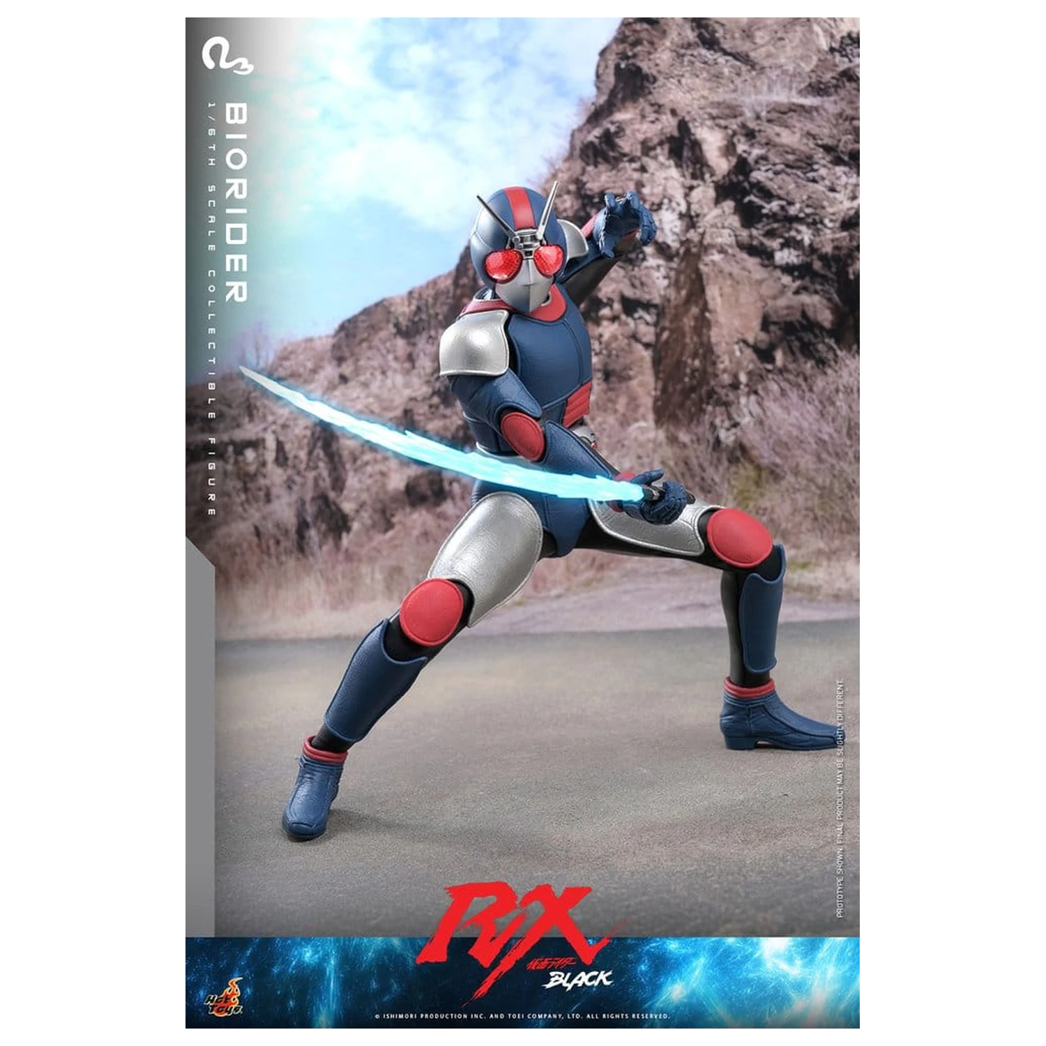 Kamen Rider Black RX Akcijska figura 1/6 BioRider 31 cm fotografija proizvoda