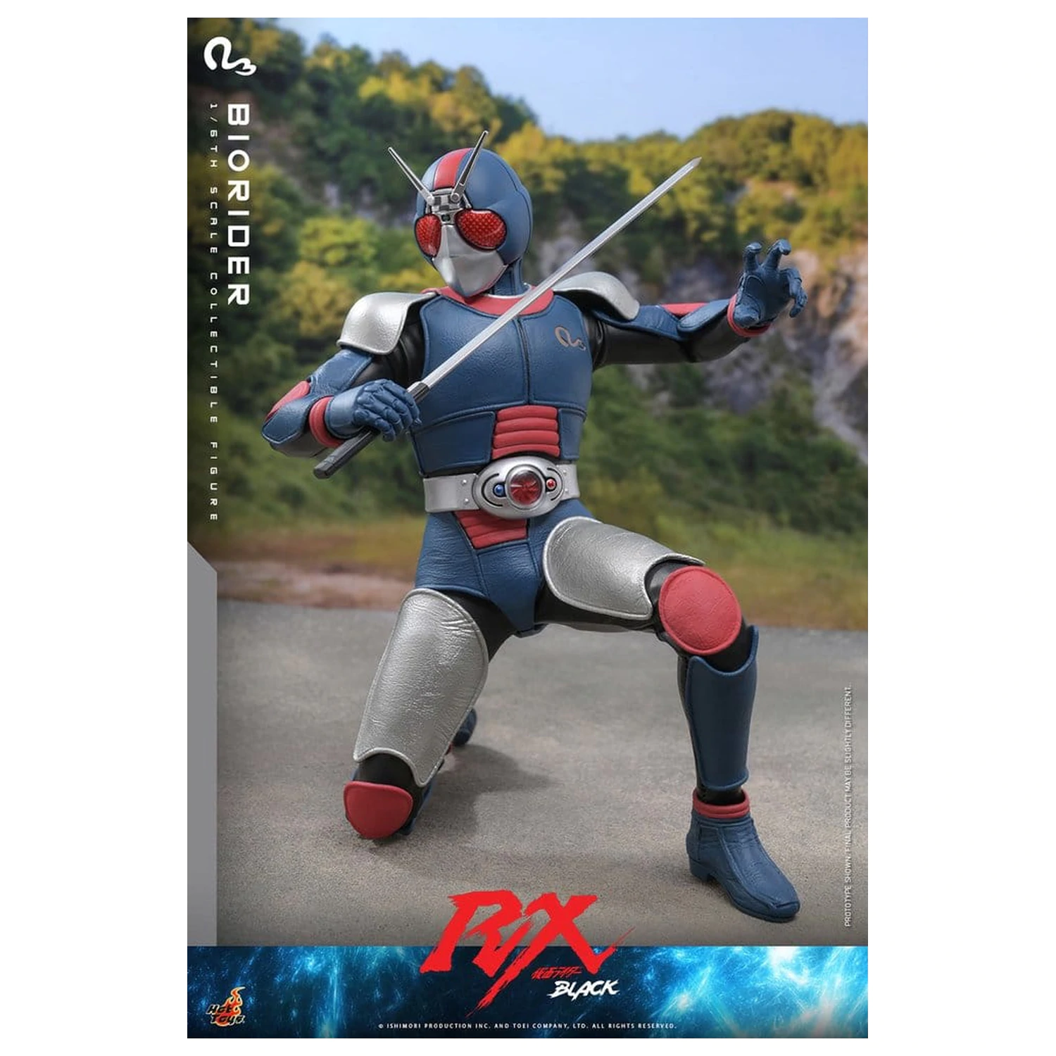 Kamen Rider Black RX Akcijska figura 1/6 BioRider 31 cm fotografija proizvoda