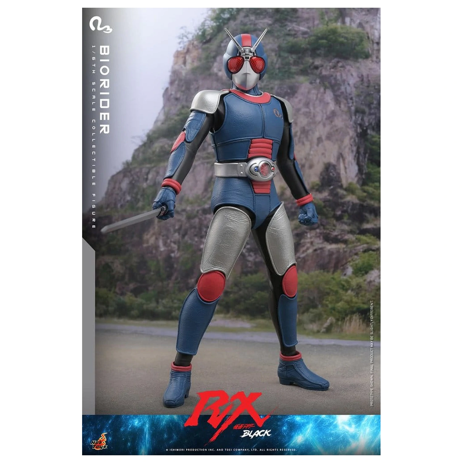 Kamen Rider Black RX Akcijska figura 1/6 BioRider 31 cm fotografija proizvoda