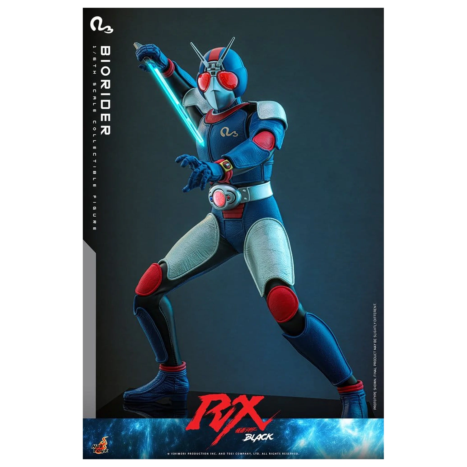 Kamen Rider Black RX Akcijska figura 1/6 BioRider 31 cm fotografija proizvoda