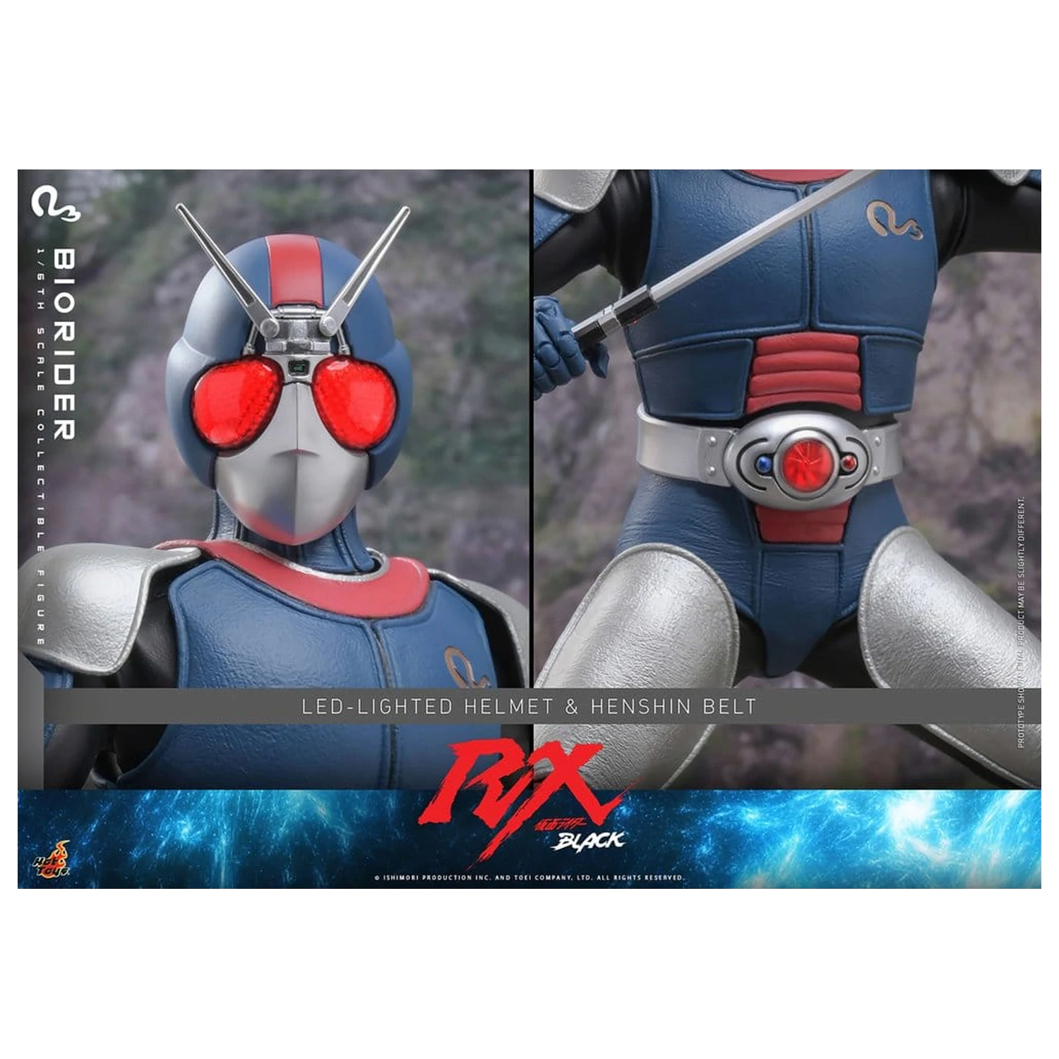 Kamen Rider Black RX Akcijska figura 1/6 BioRider 31 cm fotografija proizvoda
