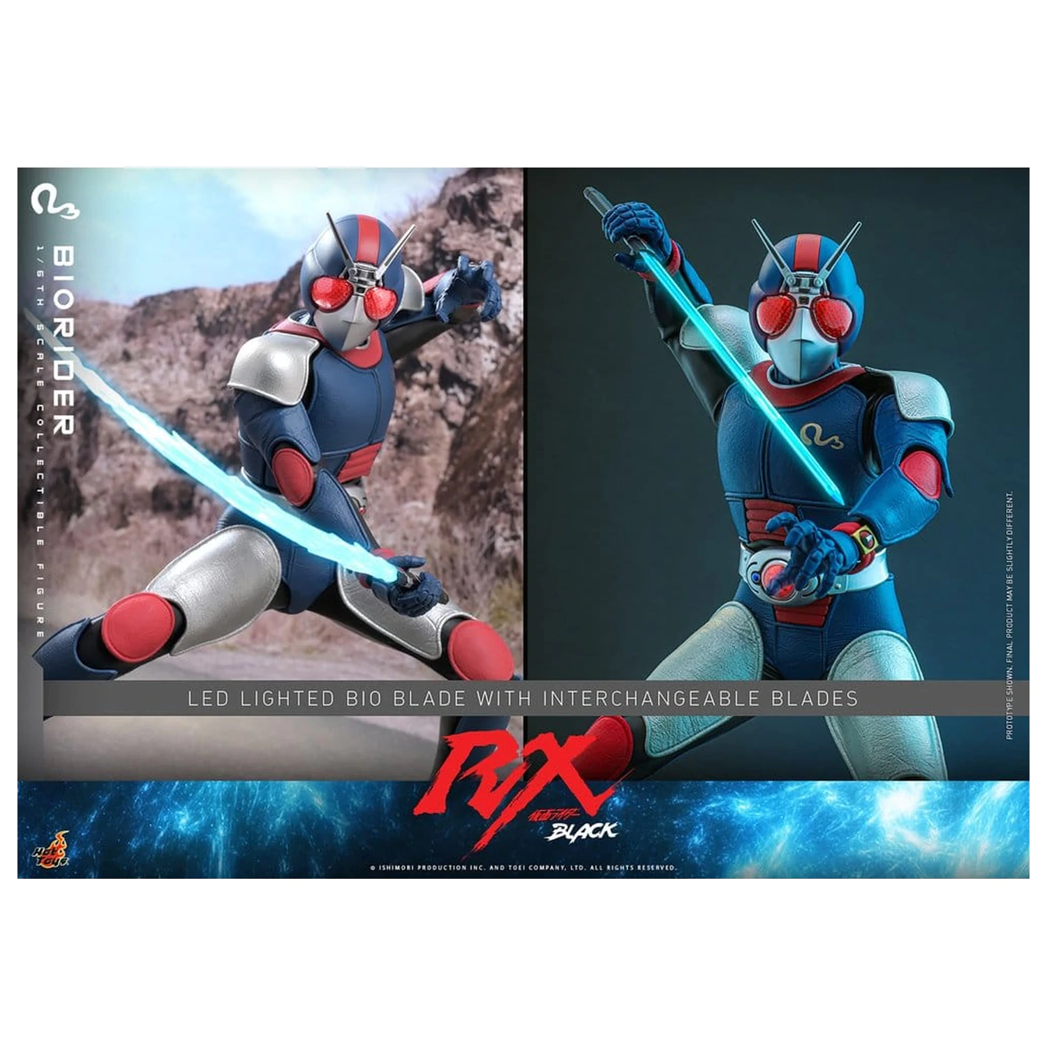 Kamen Rider Black RX Akcijska figura 1/6 BioRider 31 cm fotografija proizvoda