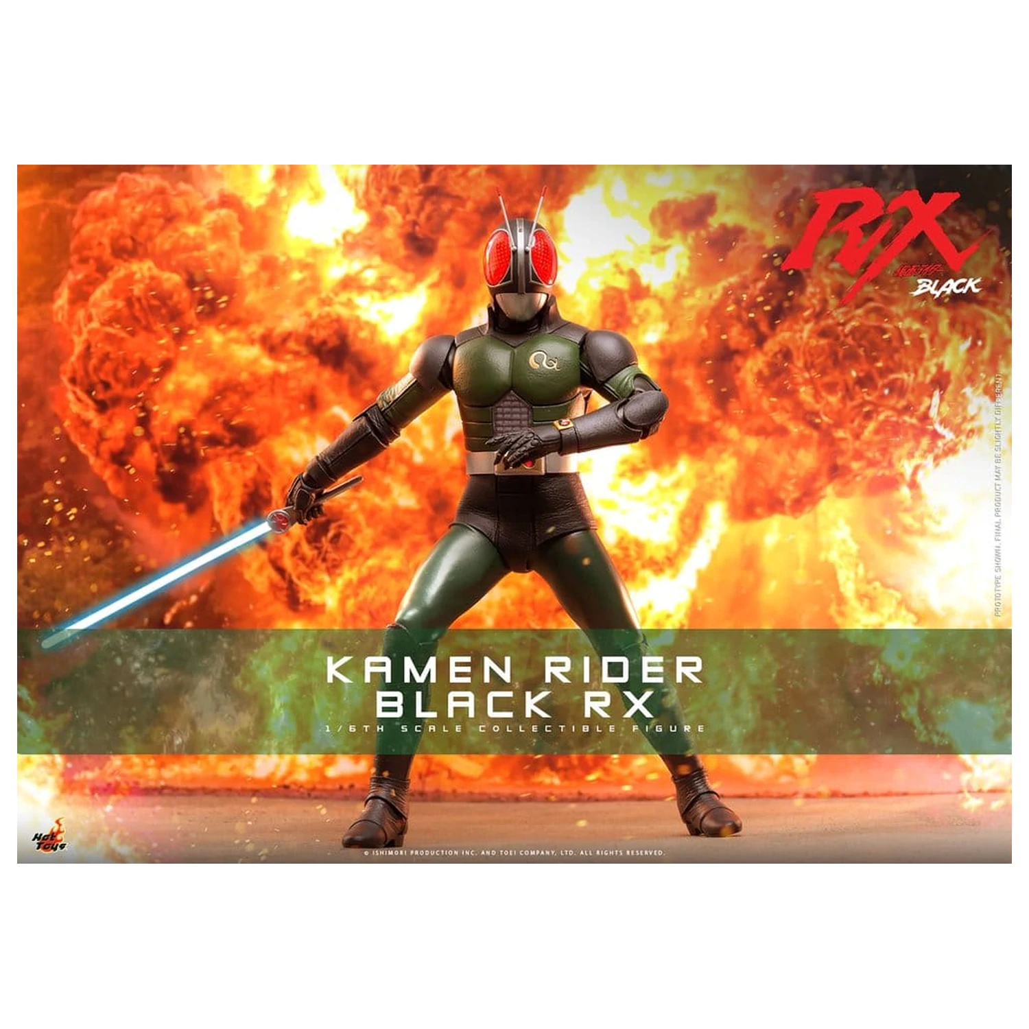 Kamen Rider Black RX akcijska figura 1/6 Kamen Rider Black RX 31 cm fotografija proizvoda