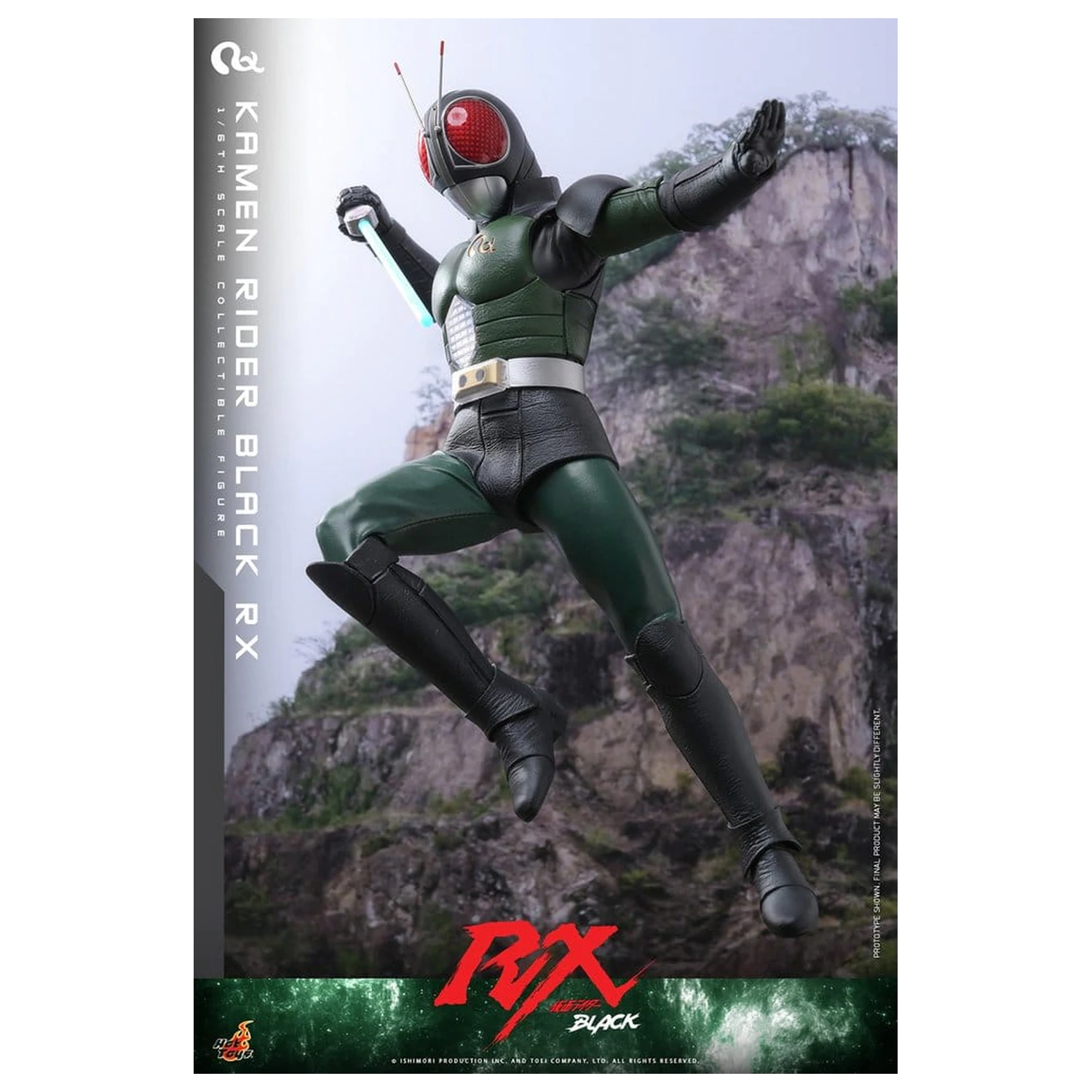 Kamen Rider Black RX akcijska figura 1/6 Kamen Rider Black RX 31 cm fotografija proizvoda