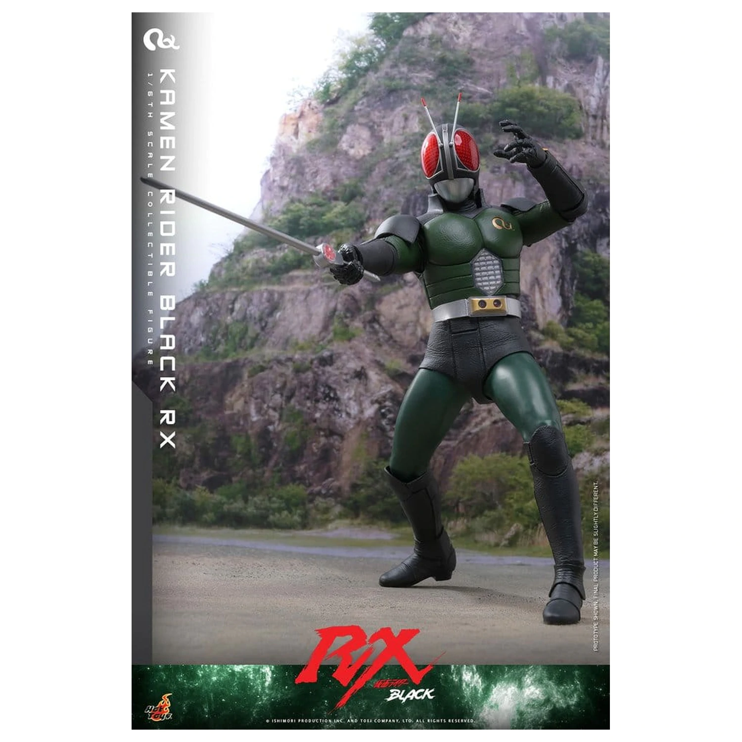 Kamen Rider Black RX akcijska figura 1/6 Kamen Rider Black RX 31 cm fotografija proizvoda