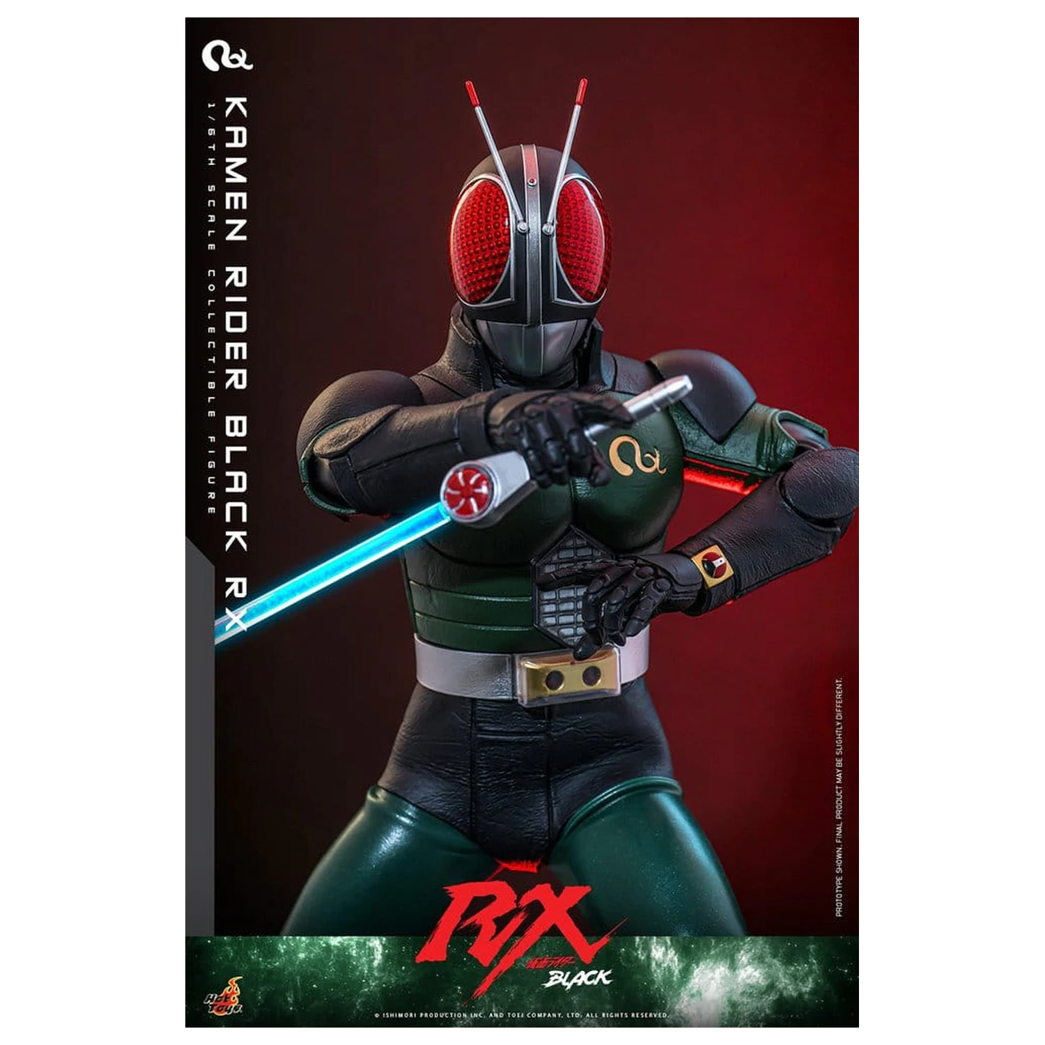 Kamen Rider Black RX akcijska figura 1/6 Kamen Rider Black RX 31 cm fotografija proizvoda